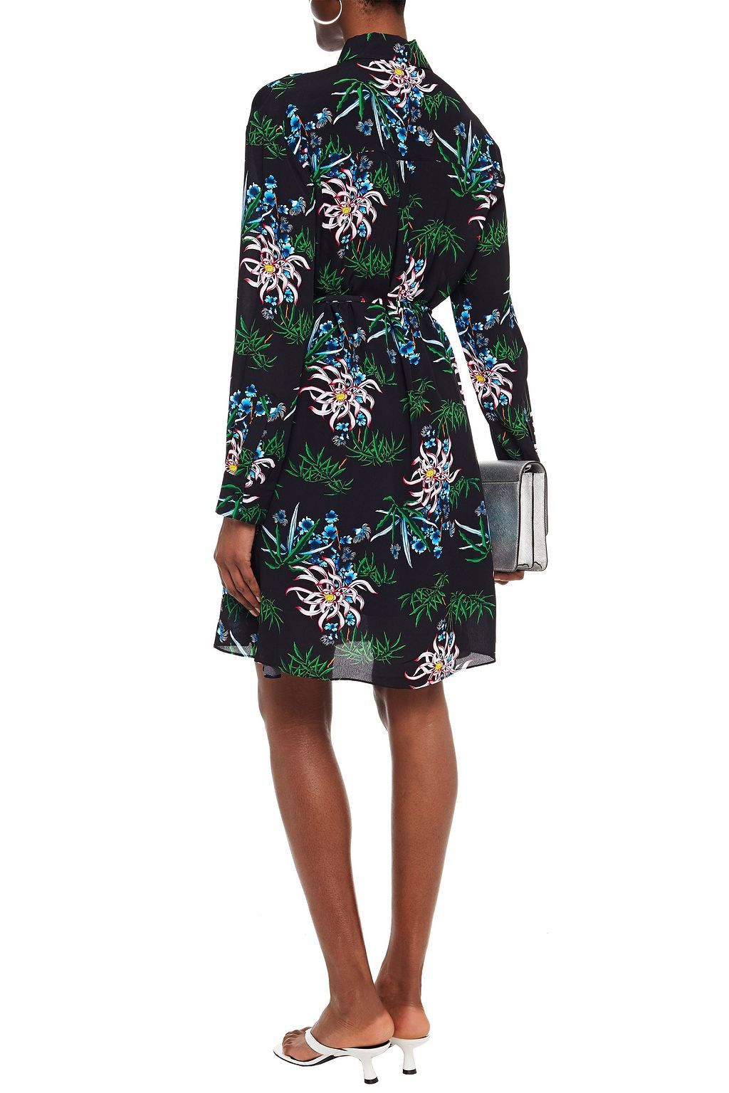 Kenzo o1y1025 Mini Dress in Multicolor Size XS / US 0-2 / IT 36-38 - 3 Thumbnail