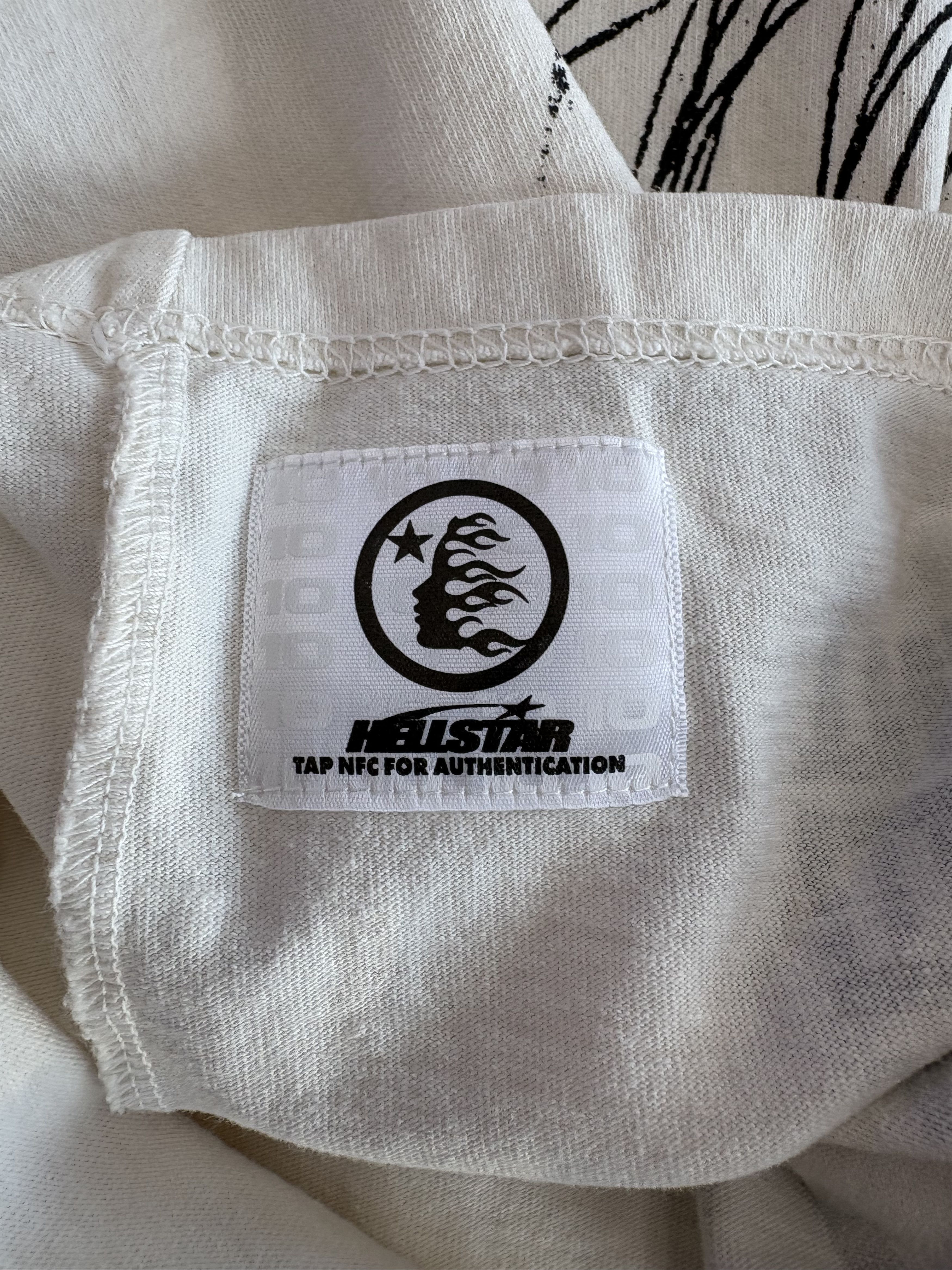 HELLSTAR Hellstar "Eyeball" T-Shirt (White) Size US XL / EU 56 / 4 - 5 Thumbnail