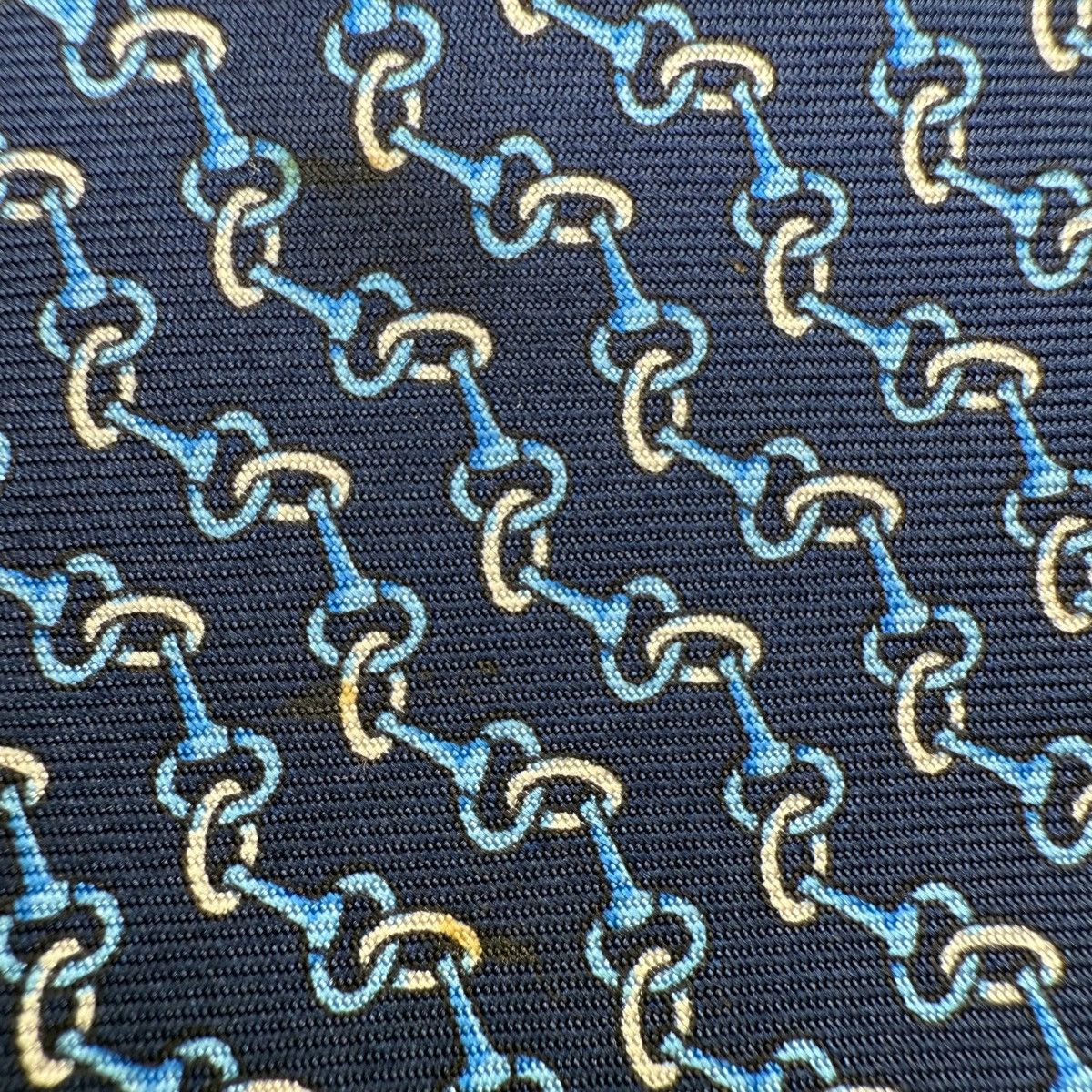 Brooks Brothers Brooks Brothers Silk Tie, Navy Bit Pattern, Made in USA Size ONE SIZE - 4 Thumbnail