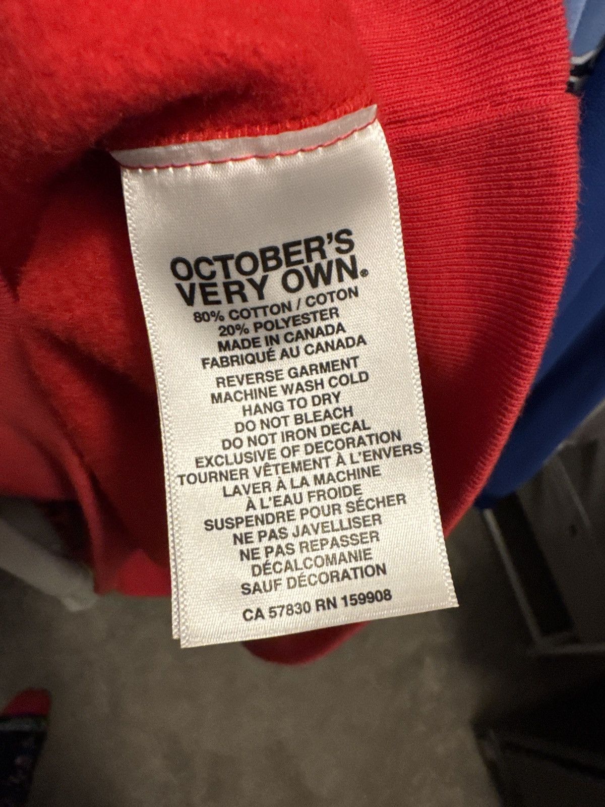 October's Very Own OVO Canada Flag Hoodie Size US XXL / EU 58 / 5 - 3 Thumbnail