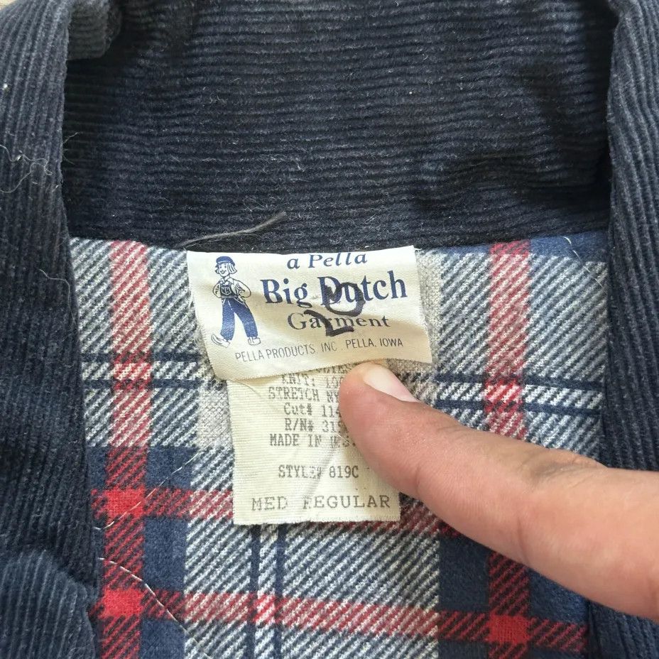 Other Vintage A Pella Big Dutch Garment Santa Fe Blue Jacket Size US M / EU 48-50 / 2 - 4 Thumbnail