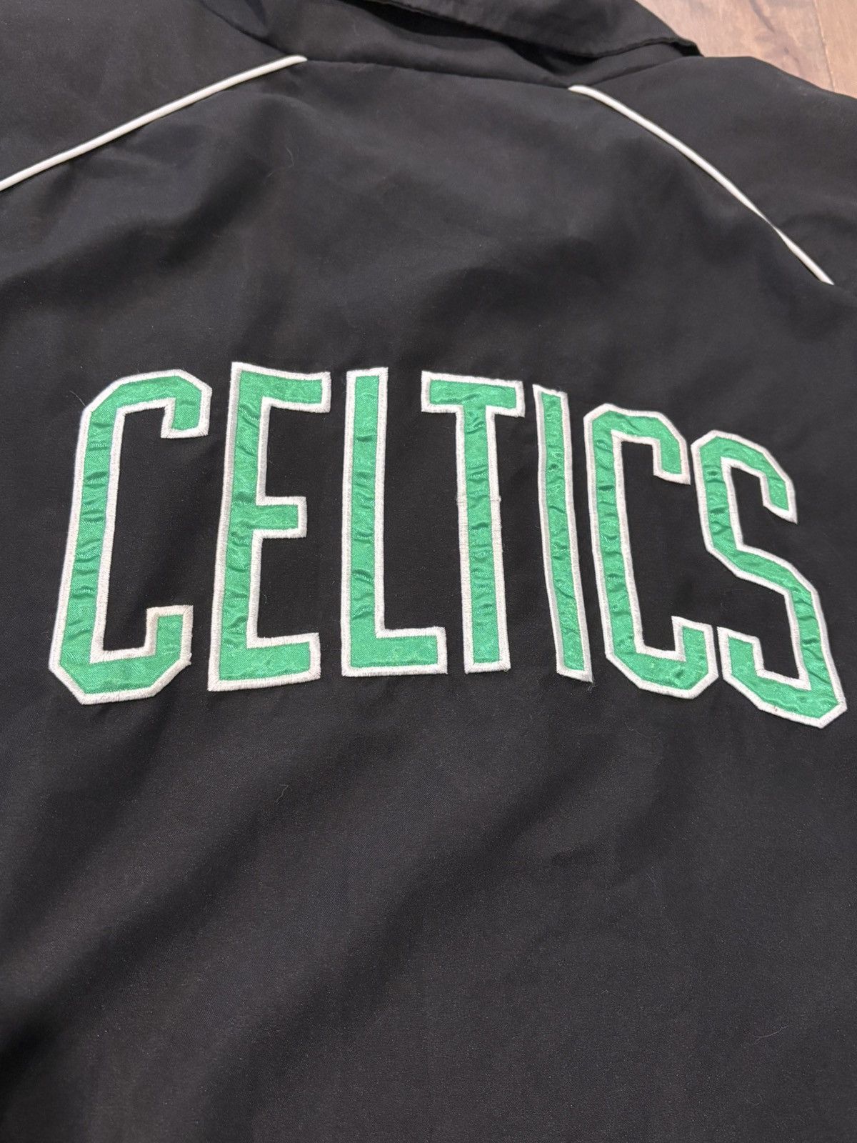 NBA NBA Boston Celtics Quarter Zip Windbreaker Jacket Size US XL / EU 56 / 4 - 4 Thumbnail