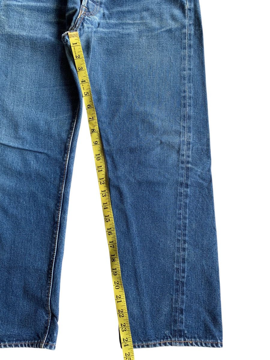 Japanese Brand × RESOLUTE × Vintage VINTAGE RESOLUTE 710 SELVEDGE BUTTON FLY DISTRESSED DENIM Size US 30 / EU 46 - 20 Thumbnail