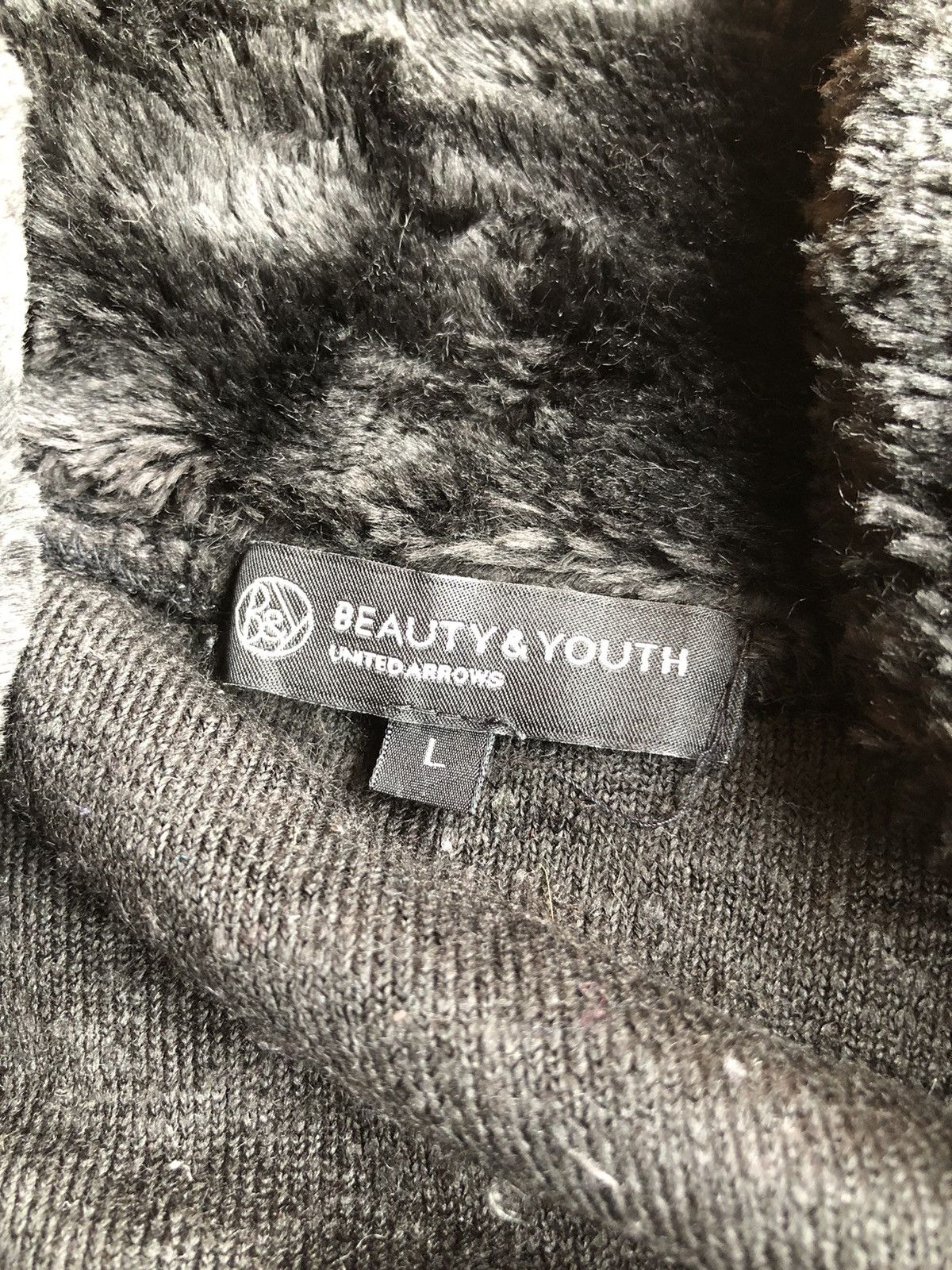 BEAUTY&YOUTH × Beauty Beast Vintage United Arrow Beauty & Youth Fur Coat Jacket Size L / US 10 / IT 46 - 13 Thumbnail
