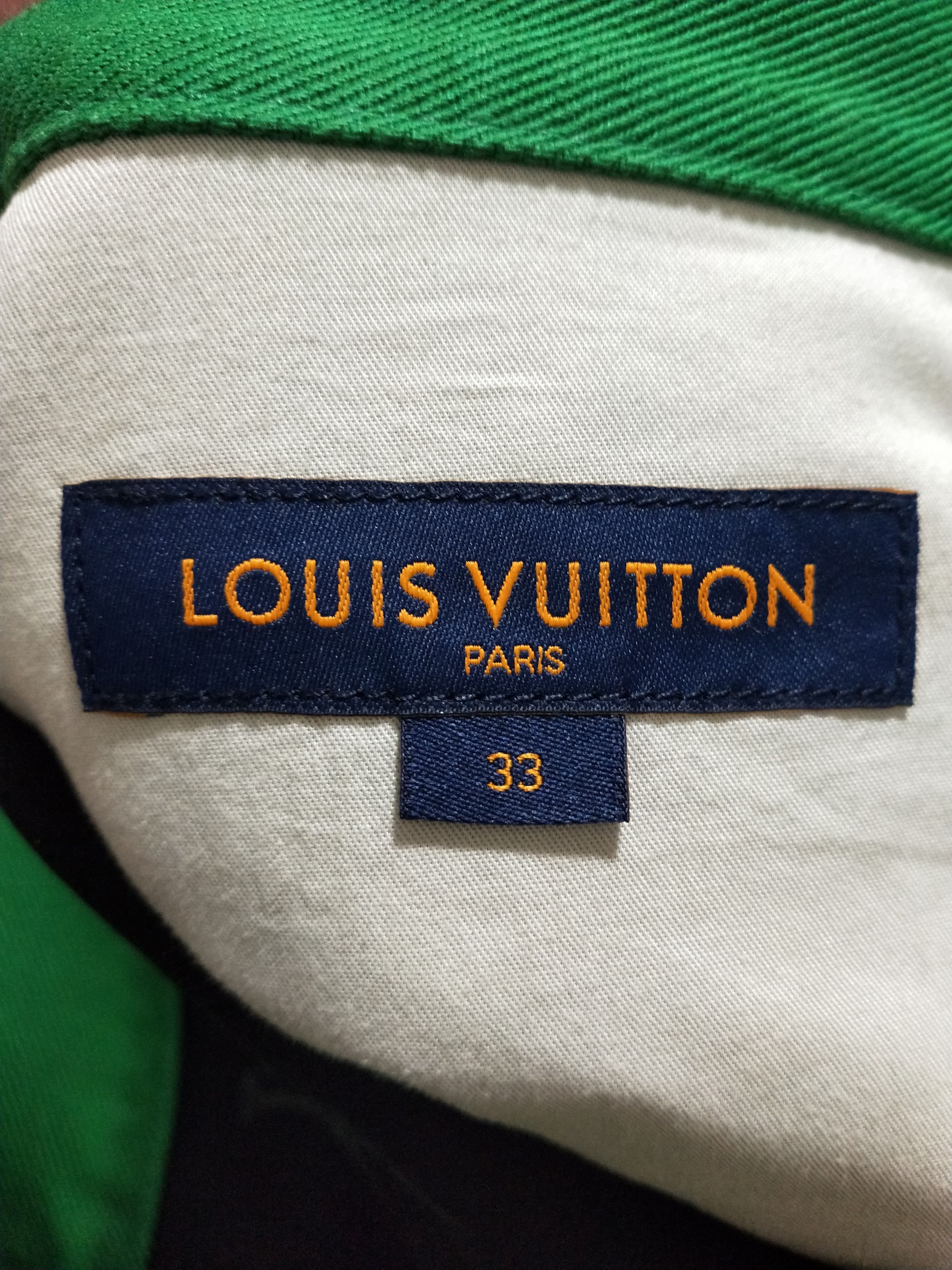 Louis Vuitton Monogram Detail Carpenter Denim Pants Size US 33 - 6 Thumbnail