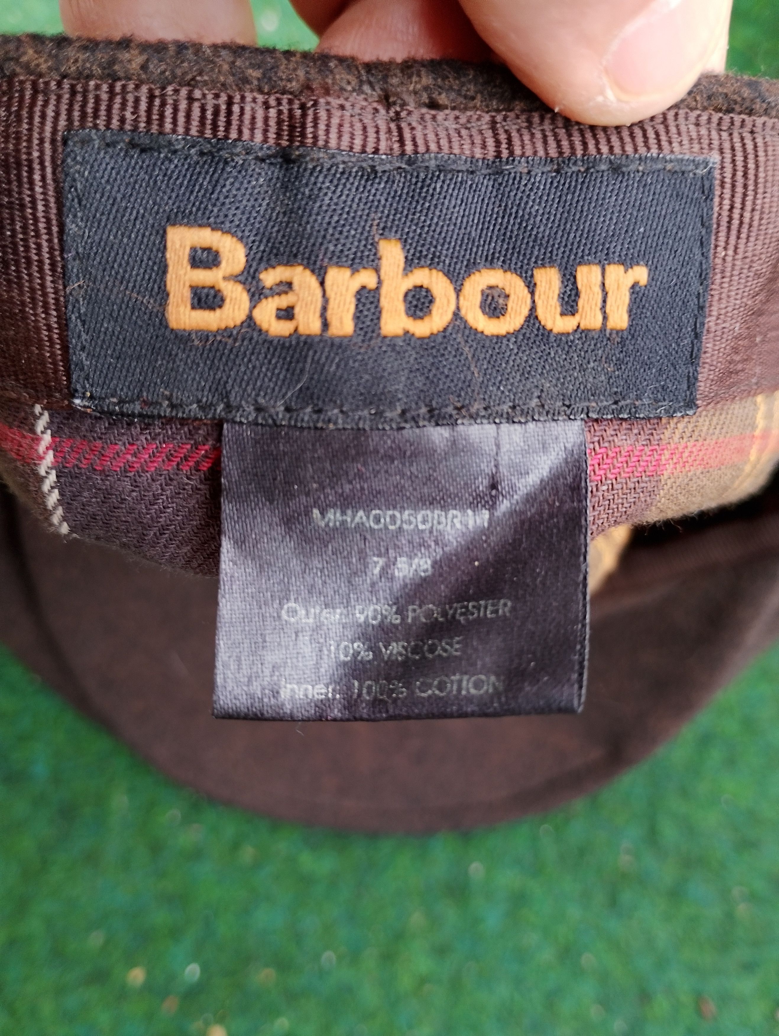 Barbour Barbour Flat Cap Hat Slider Hat sz 7 3/8 Size ONE SIZE - 3 Thumbnail