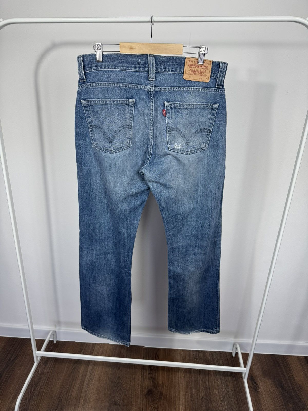 Levi's Levi’s 506 Standard Men’s Jeans W36 Faded Blue Denim Pants Size US 36 / EU 52 - 1 Thumbnail