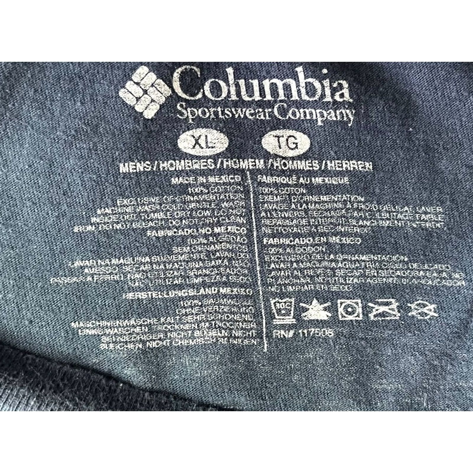 Vintage Columbia PFG Shirt Mens XL Blue Short Sleeve Graphic Logo Pullover Fish Size US XL / EU 56 / 4 - 7 Thumbnail