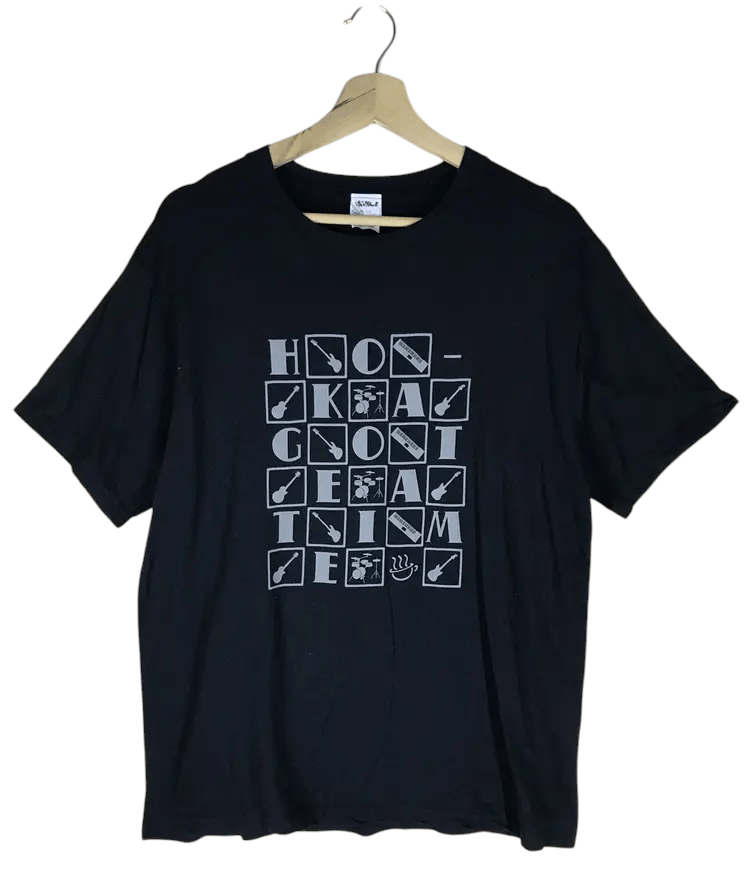 Band Tees Ho-kago Tea Time from Anime K-On Band Tshirts Size US L / EU 52-54 / 3 - 1 Thumbnail