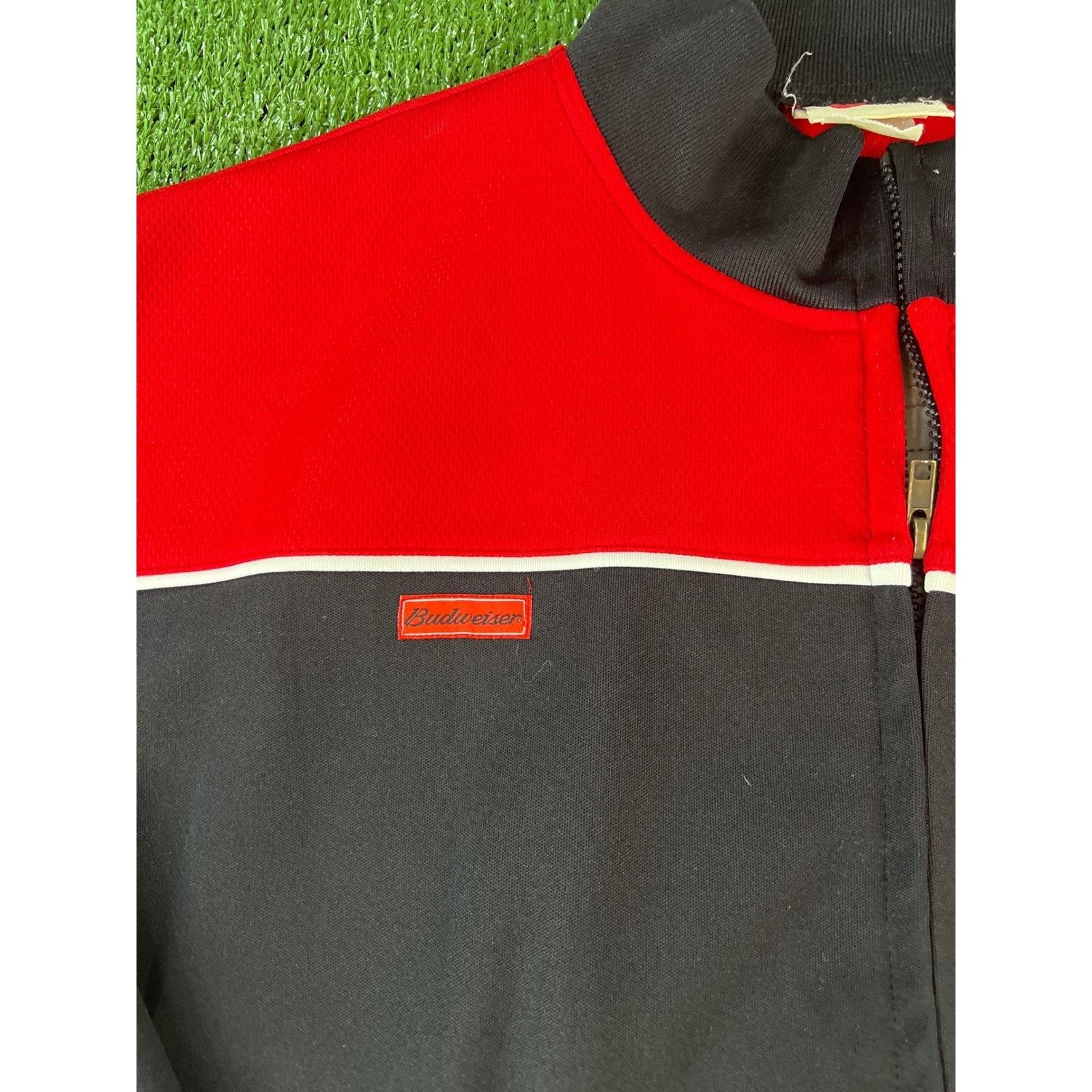 Chase Authentics Chase Racing Budweiser Track Jacket Athletic Casual 3XL Size US XXL / EU 58 / 5 - 3 Thumbnail