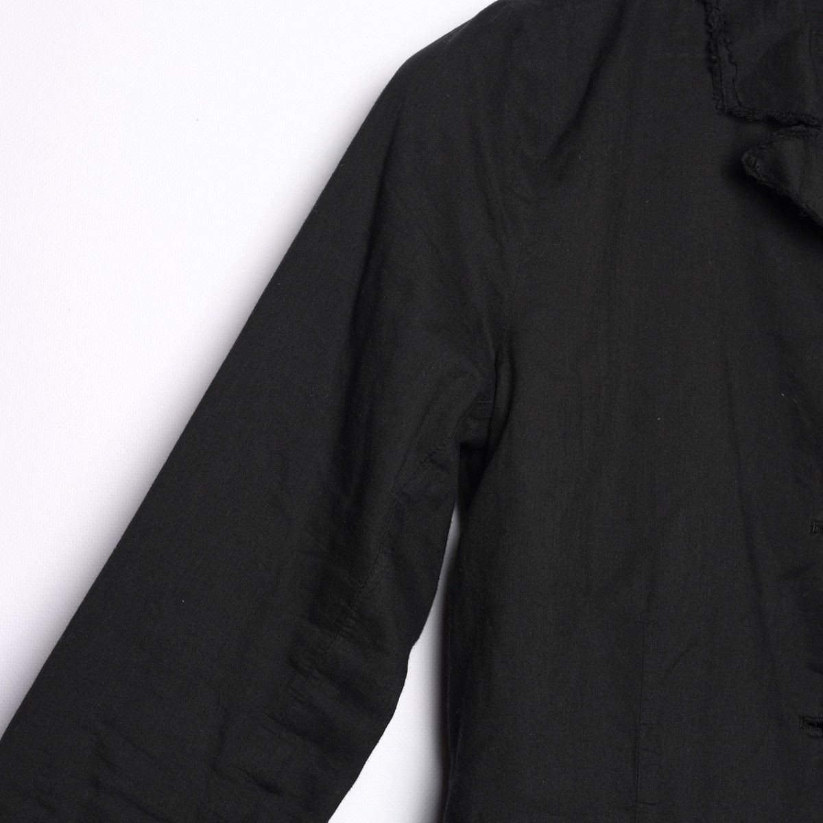 Rundholz Rundholz DIP Black Cotton Shirt Light Jacket Blazer Size S / US 4 / IT 40 - 11 Thumbnail