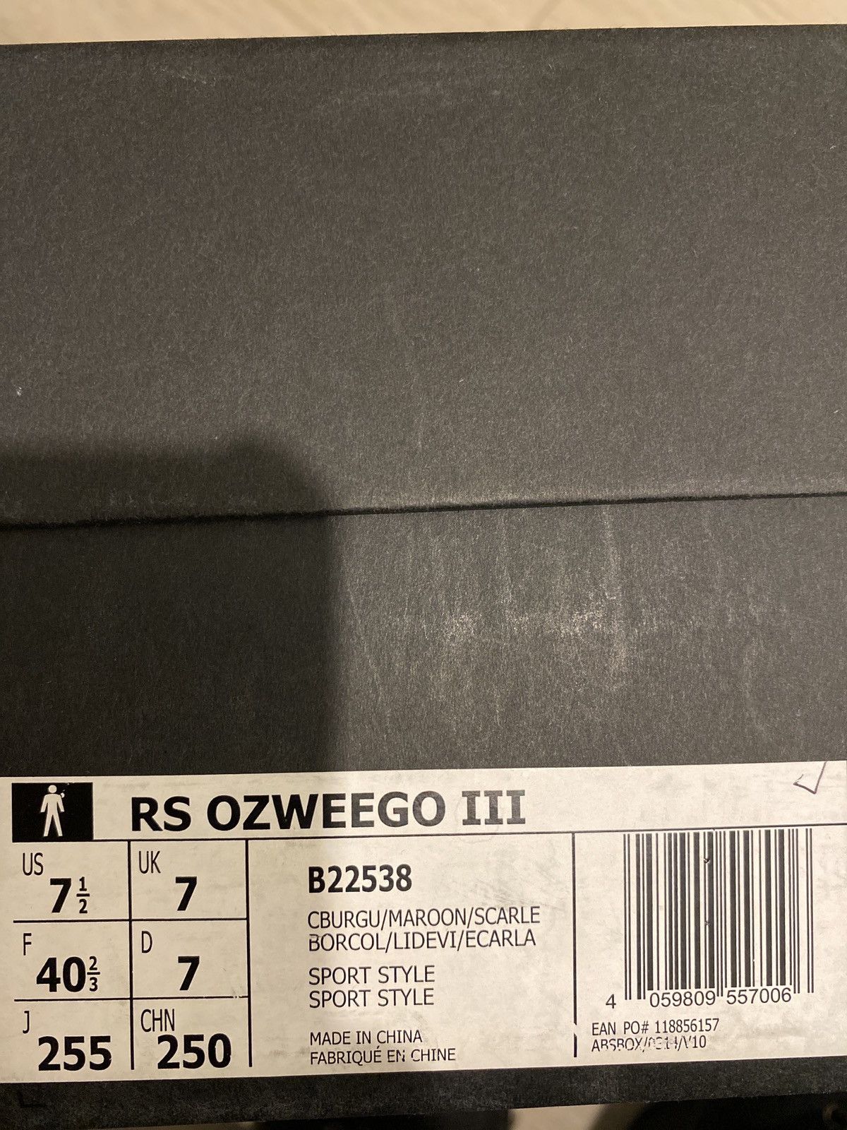 Adidas × Raf Simons Raf Simons Ozweego 2 Burgundy Size US 7.5 / EU 40-41 - 6 Thumbnail