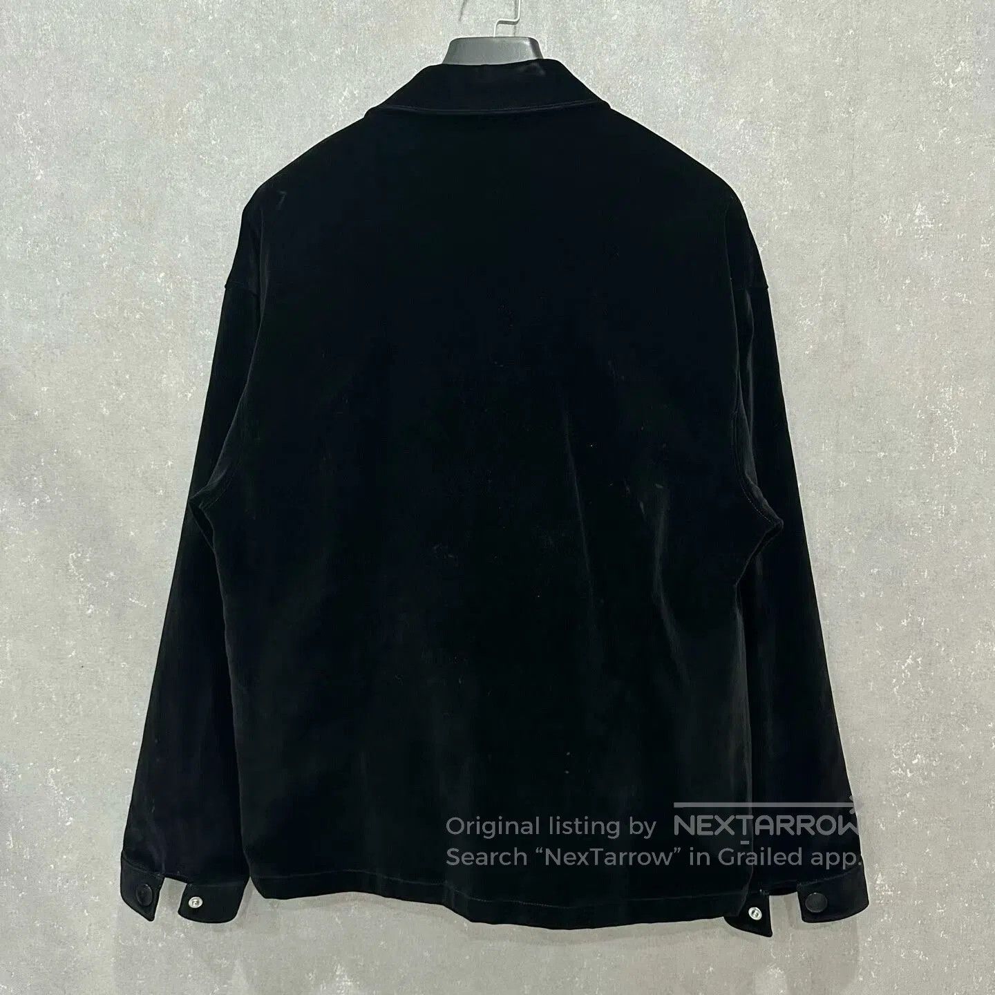 Prada prada velvet logo shirt jacket size s. Size US S / EU 44-46 / 1 - 2 Thumbnail