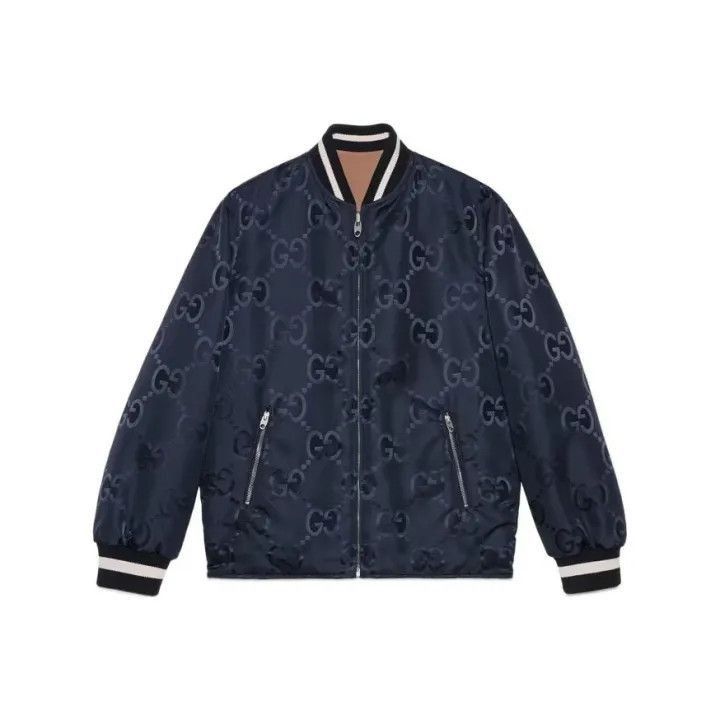 Gucci Monogram Zip Long Sleeve Jacket-2507