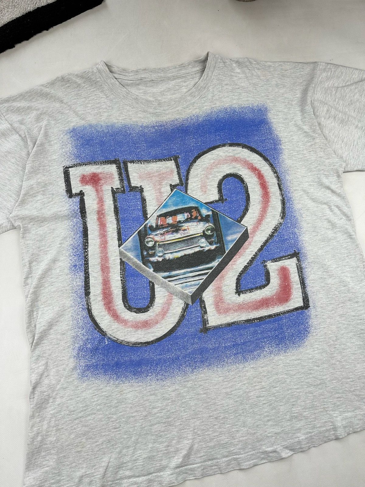 Band Tees × Vintage Vintage U2 T Shirt Tee Size US XL / EU 56 / 4 - 3 Thumbnail