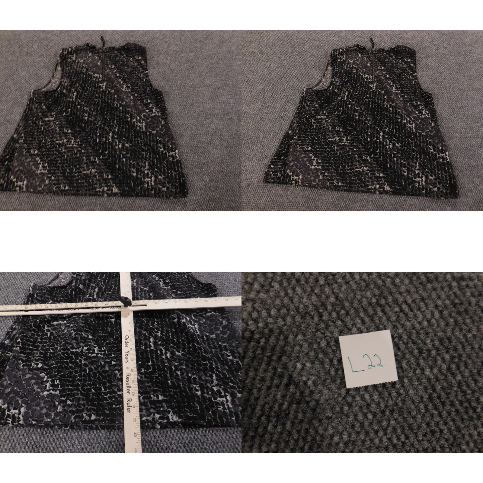 Apt. 9 Apt. 9 Blouse Petites PXL Black Sleeveless V-Neck Pullover Casual Tunic Womens Modern Techwear-style? Size XL / US 12-14 / IT 48-50 - 8 Thumbnail
