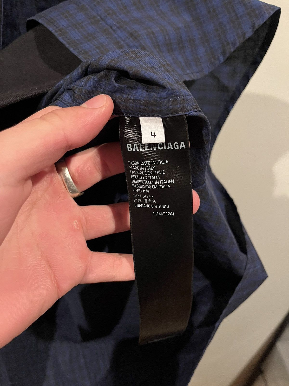Balenciaga Trompe Loeil Double Layered Shirt