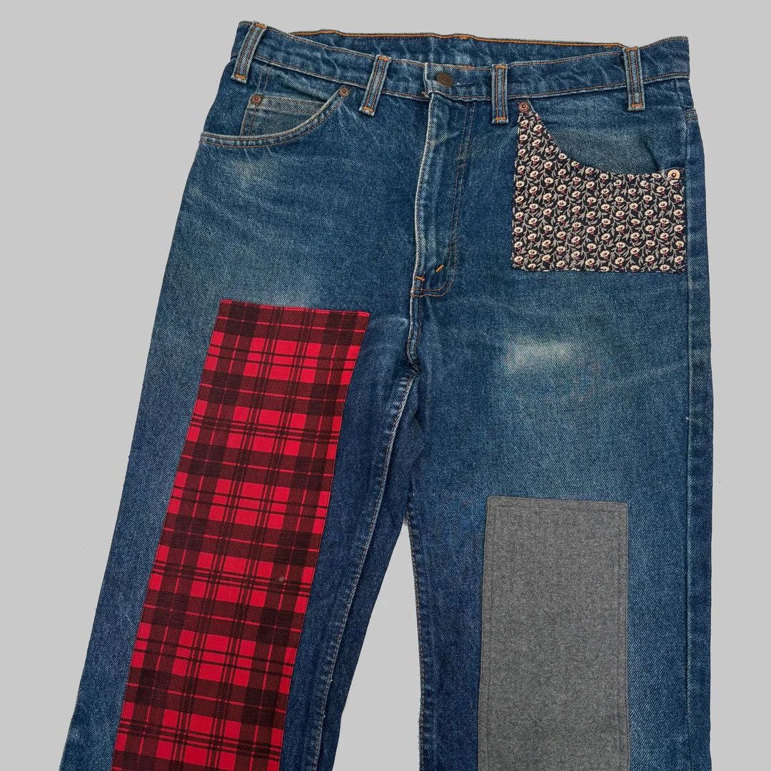 Levi's × Vintage Levi’s 517 1980 80s Vintage Orange Tab W32 Denim Jeans Size US 32 / EU 48 - 3 Thumbnail