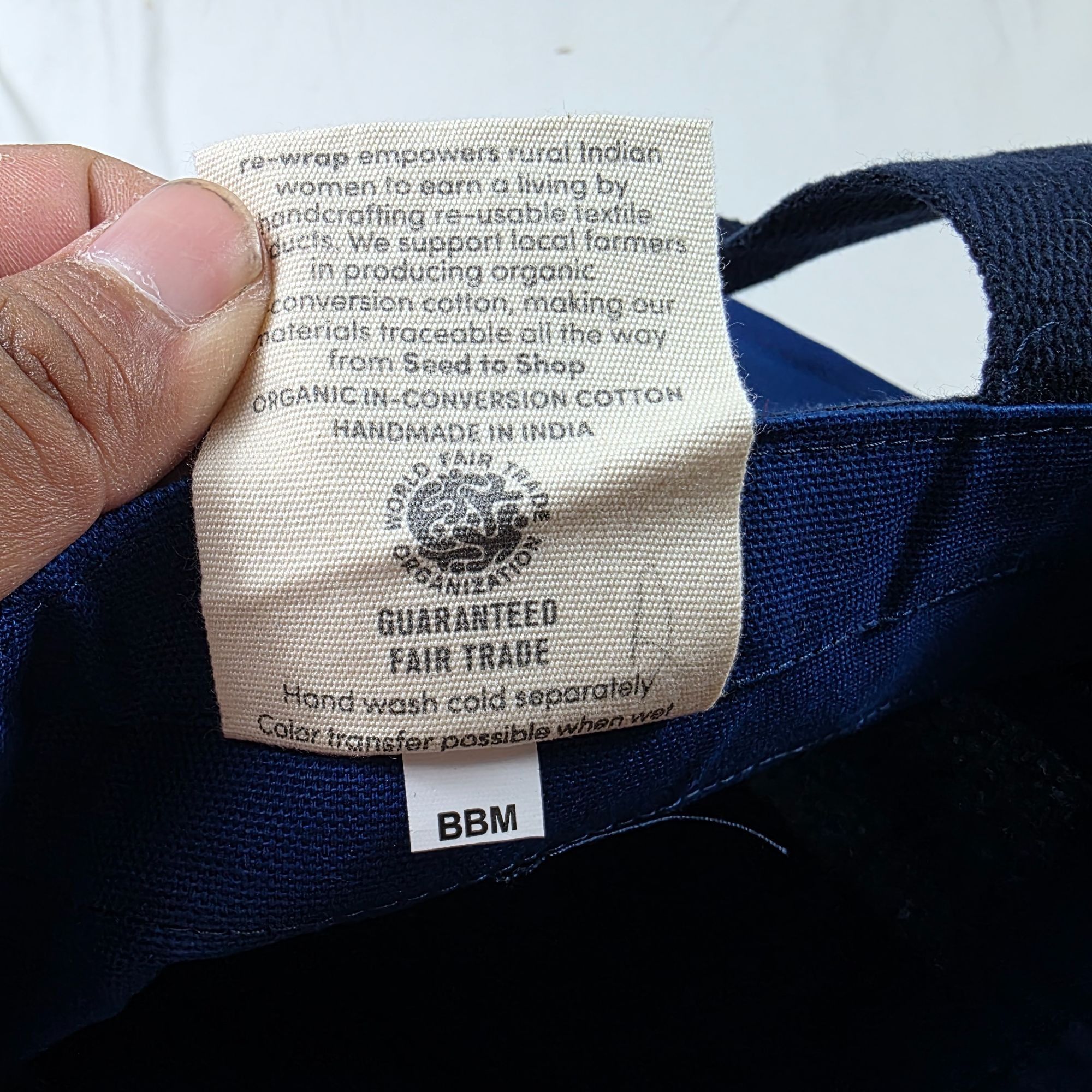 Other Barnes & Noble A Bag Of Books Tote Organic Cotton Fair Trade Size ONE SIZE - 5 Thumbnail