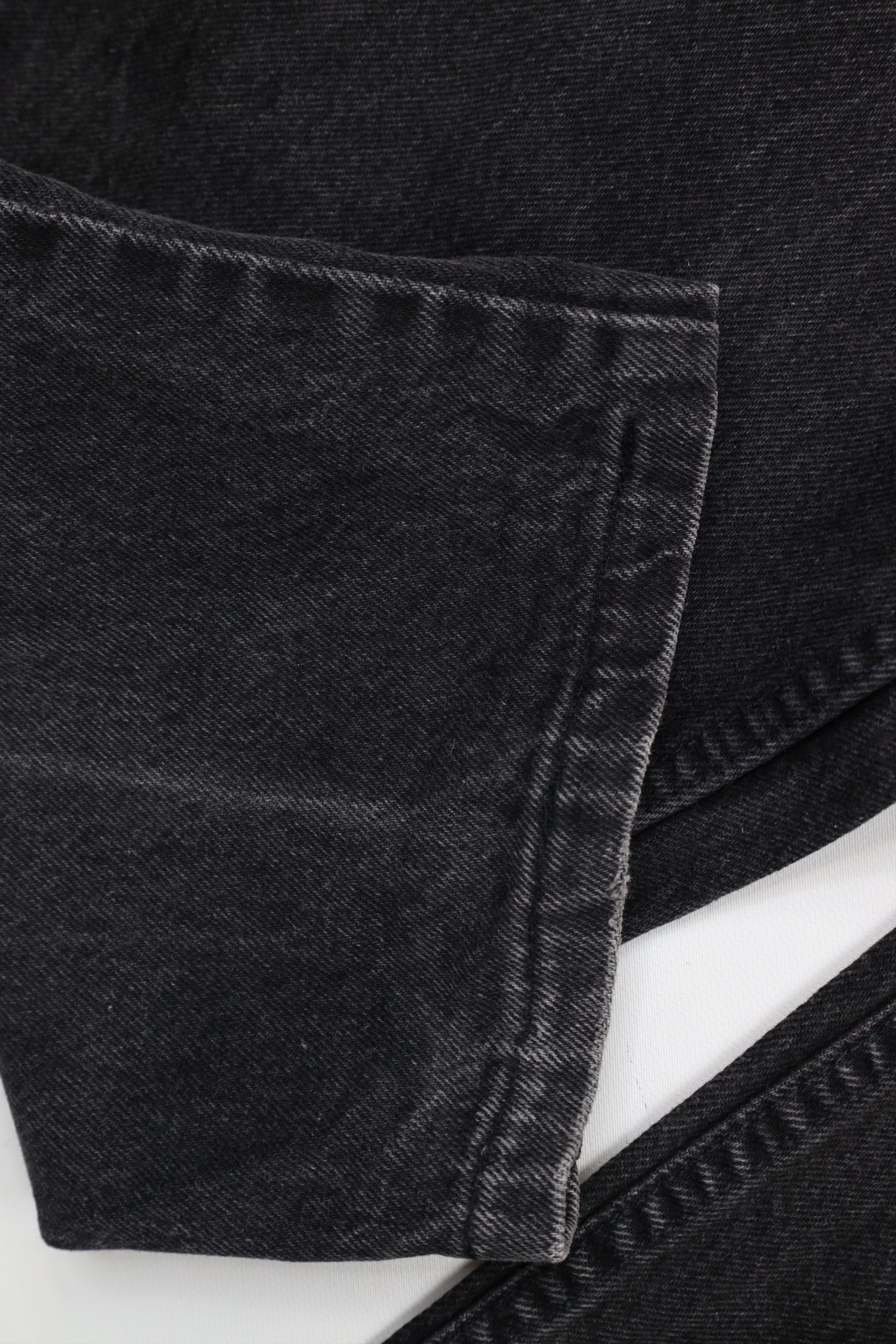Levi's × Vintage Vintage 90s Levis 550 Orange Tab Leg Jeans Black USA Size US 40 / EU 56 - 6 Thumbnail