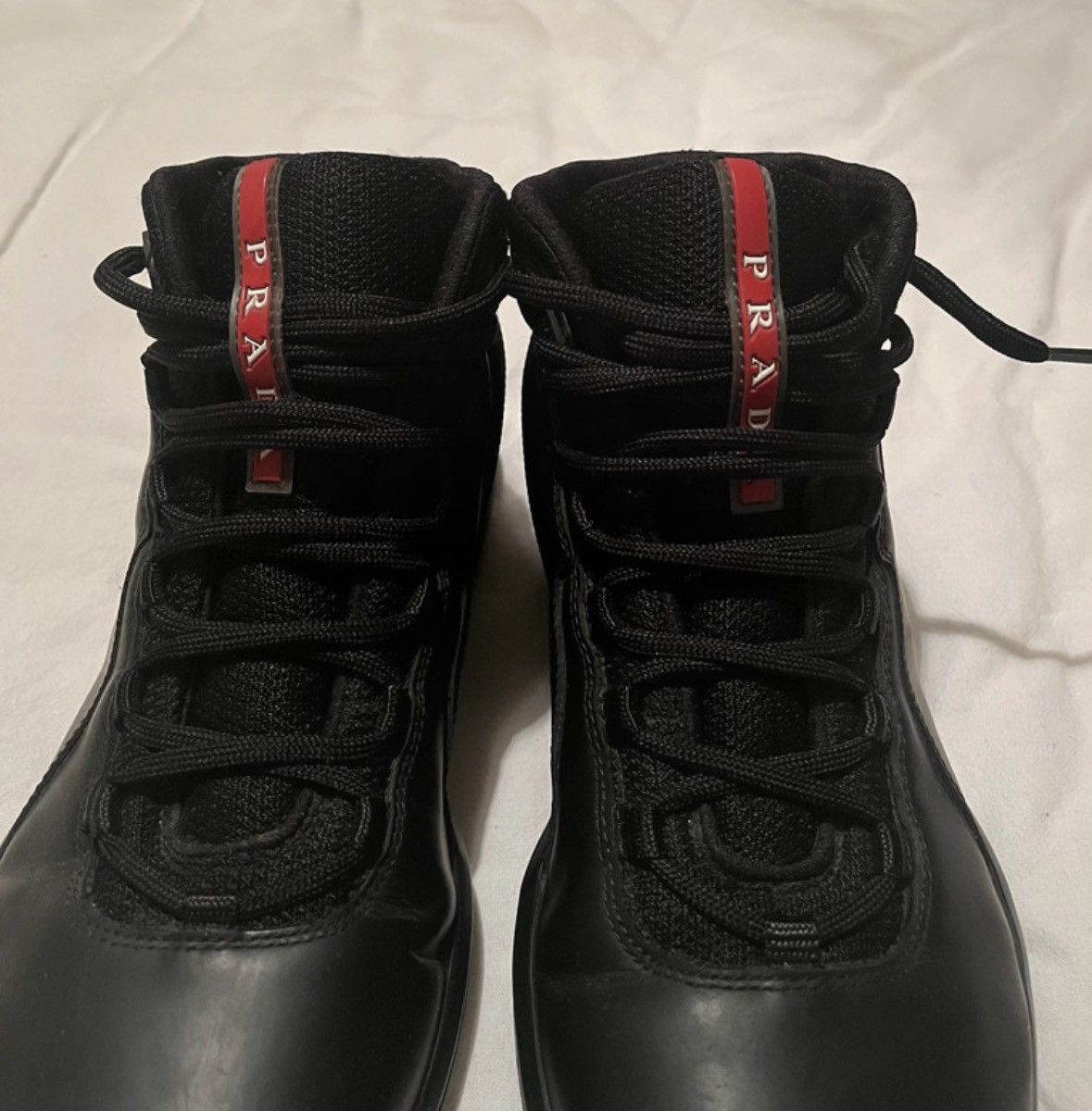 Prada Prada america’s cup high top sneakers Size US 7 / EU 40 - 5 Thumbnail