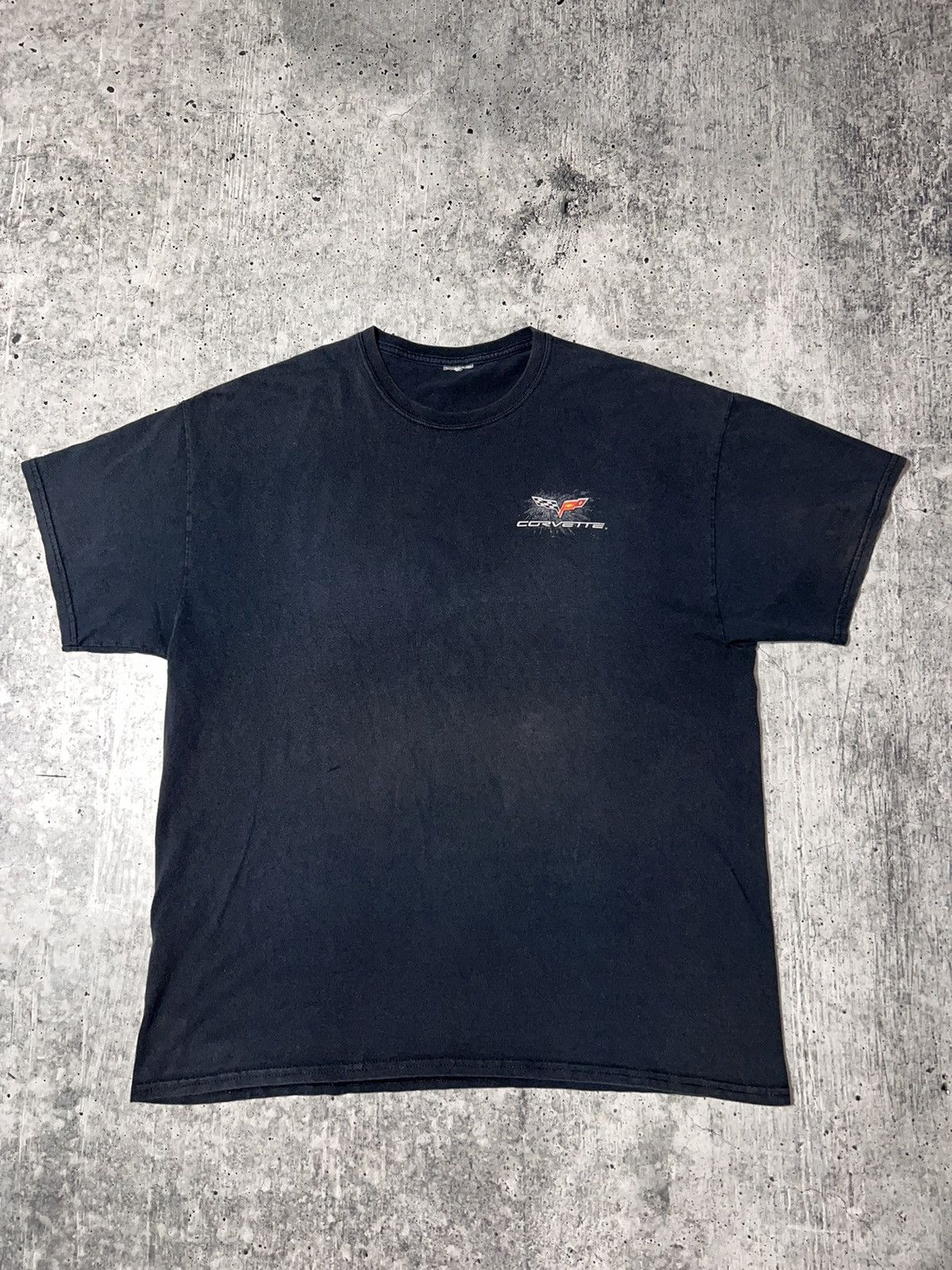 Other Vintage Y2K Faded Corvette Graphic Tee Size US XL / EU 56 / 4 - 3 Thumbnail