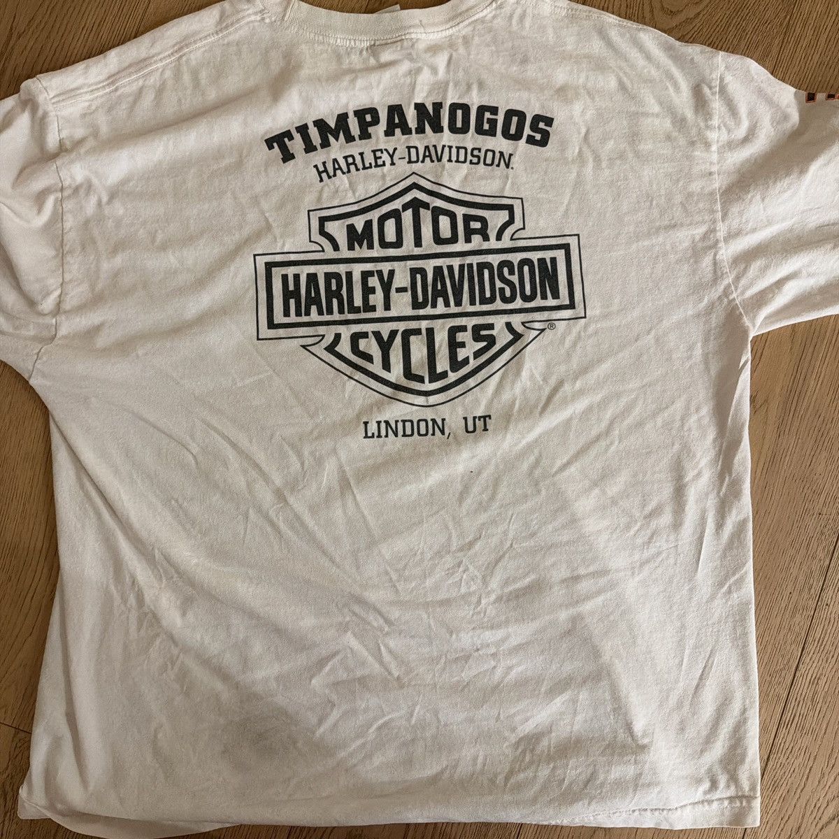 Harley Davidson Vintage Harley Long Sleeve White Size US XXL / EU 58 / 5 - 3 Thumbnail