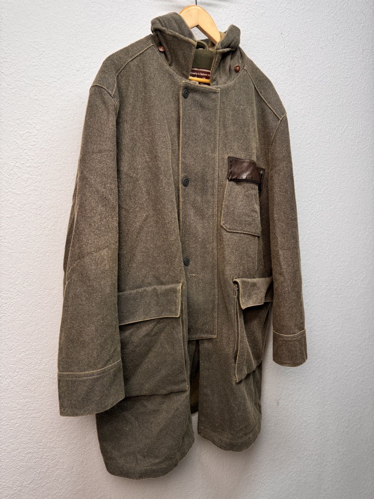 Marlboro Vintage Marlboro Classics Brown Jacket Made Italy Coat Size US XL / EU 56 / 4 - 8 Thumbnail