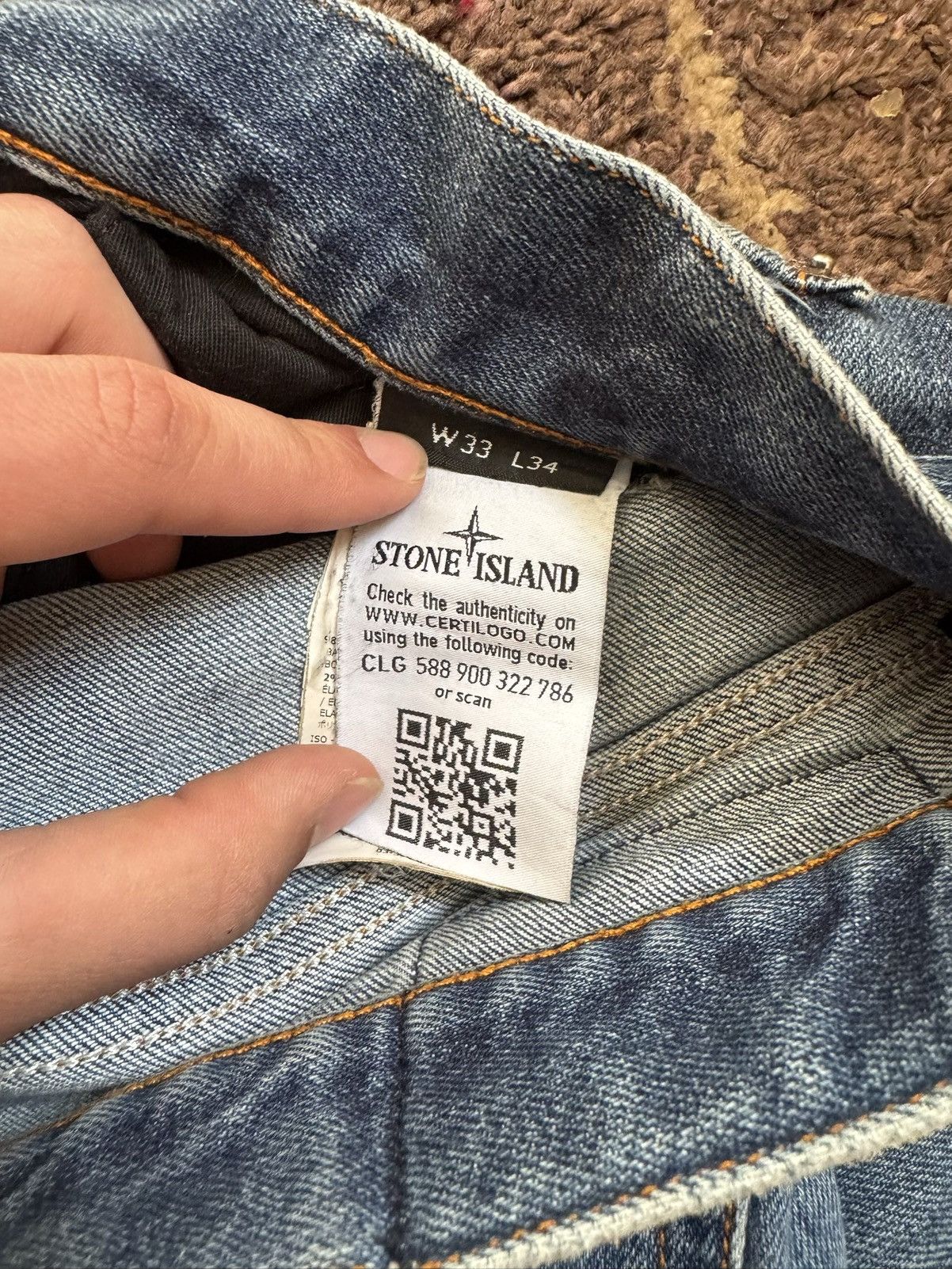 Stone Island Stone Island jeans w33 Size US 33 - 12 Thumbnail