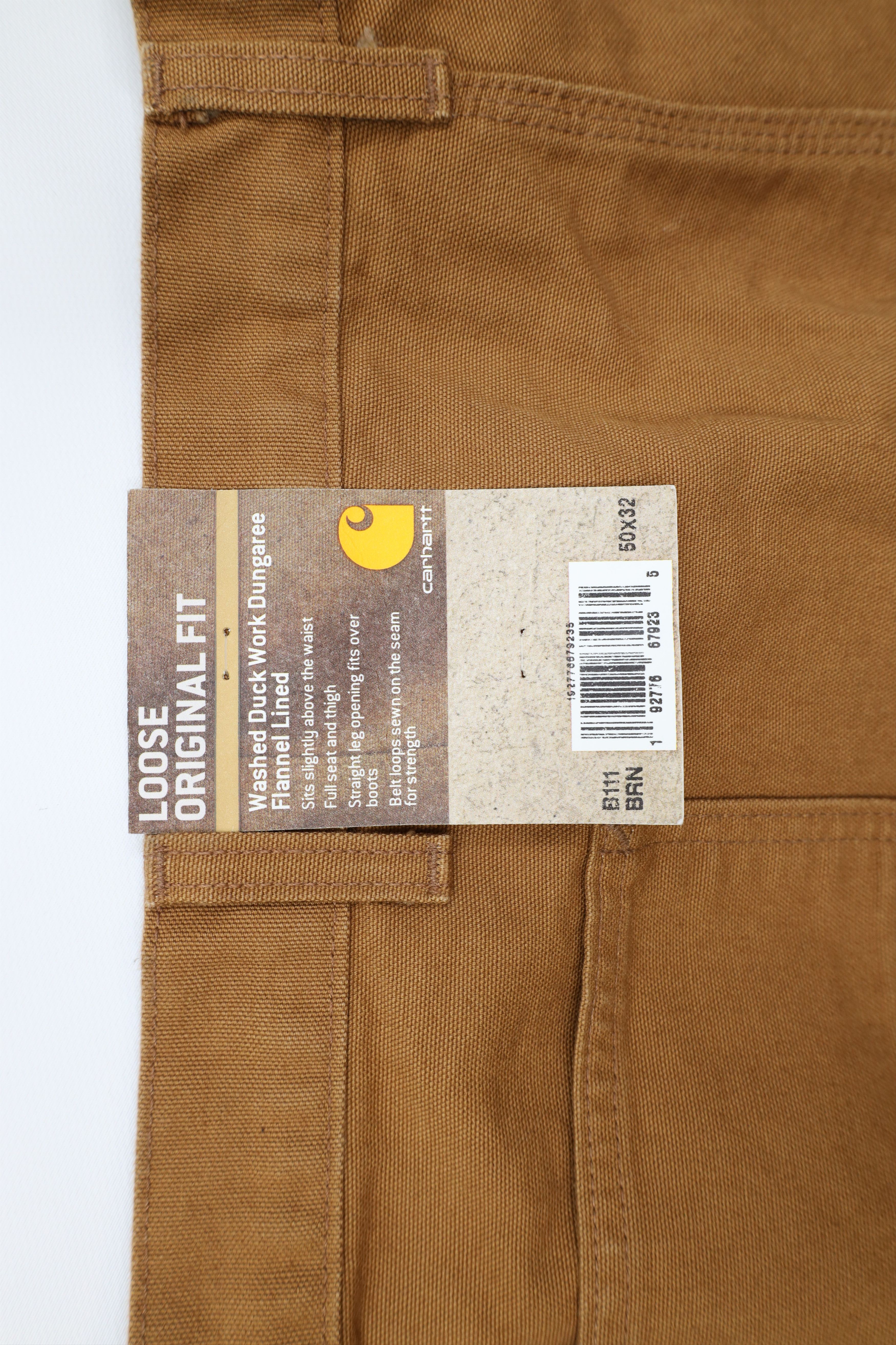 Deadstock Vintage Y2K Carhartt Lined Wide Leg Canvas Pants