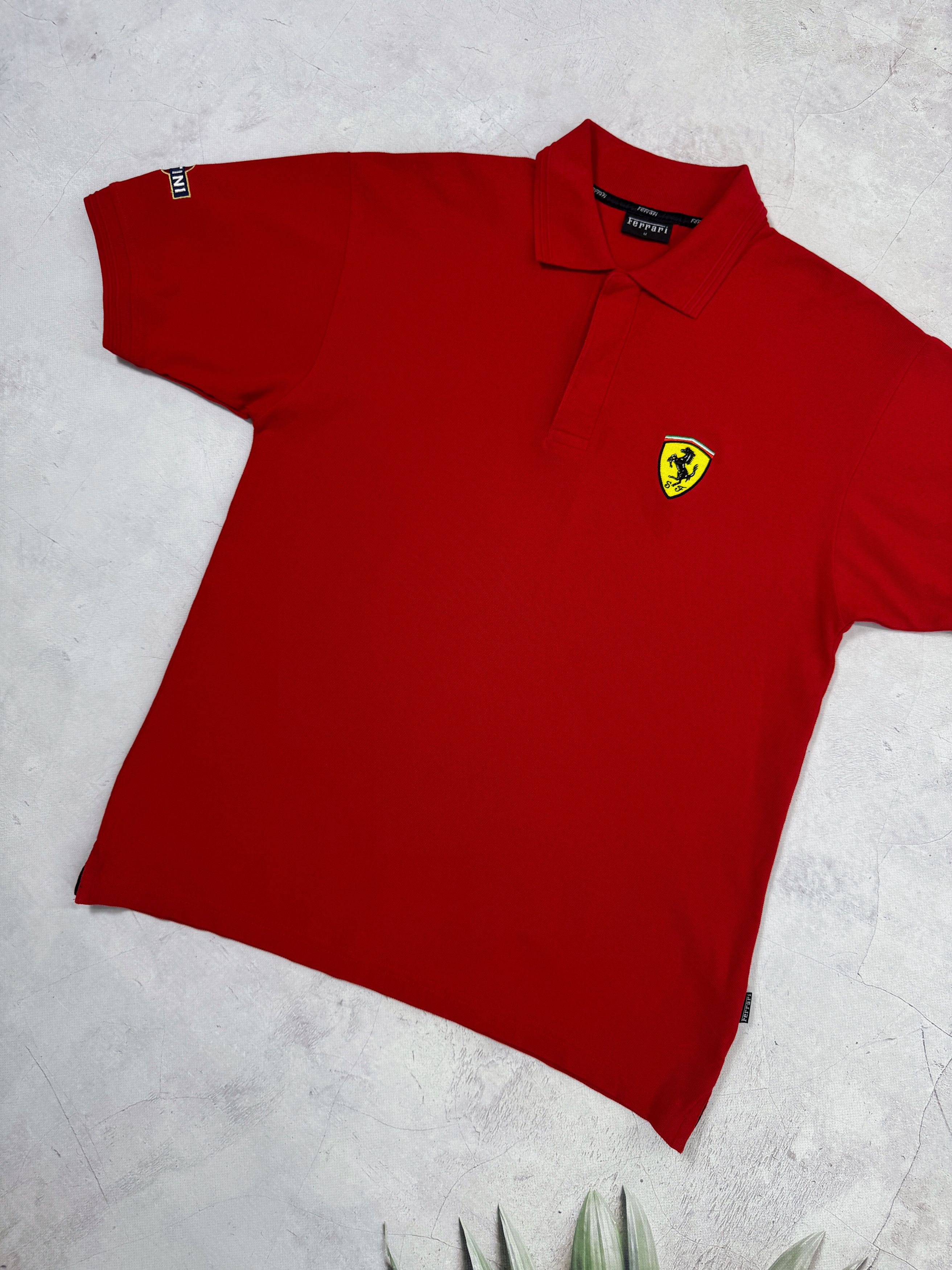 Ferrari Y2K Ferrari Polo T-Shirt Martini Racing F1 Team Red Size US M / EU 48-50 / 2 - 2 Thumbnail