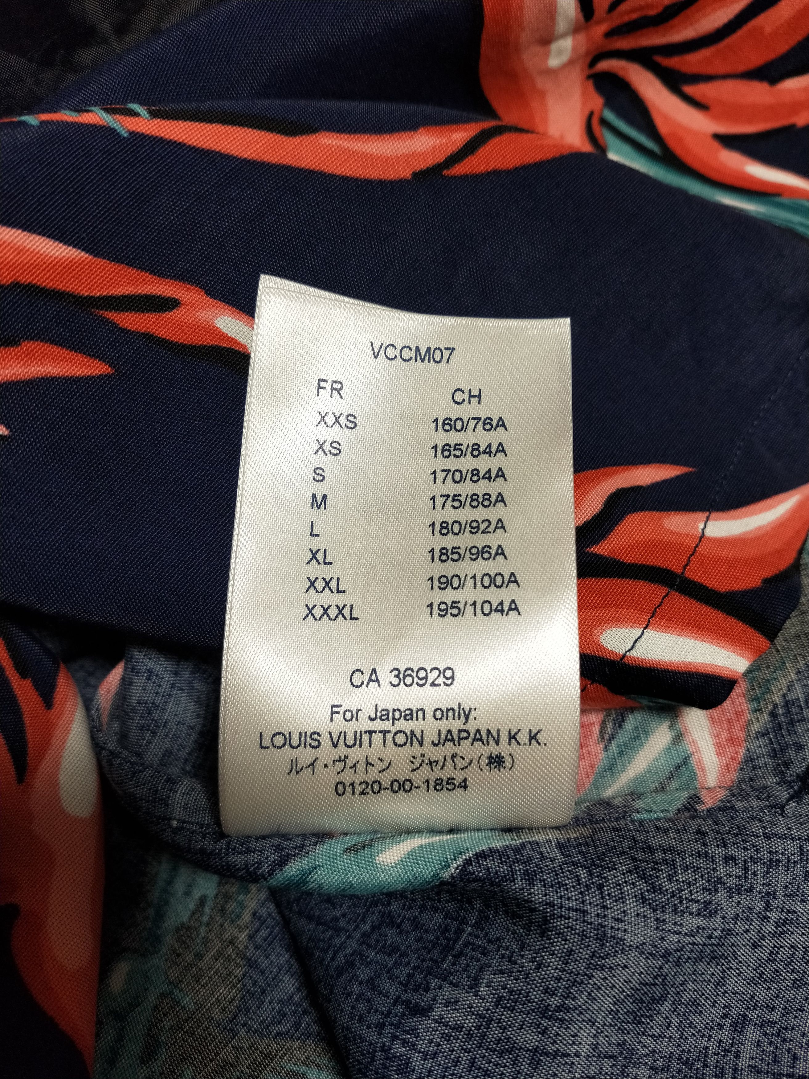 Louis Vuitton Double Layer Hawaiian Floral Shirt Size US S / EU 44-46 / 1 - 8 Thumbnail