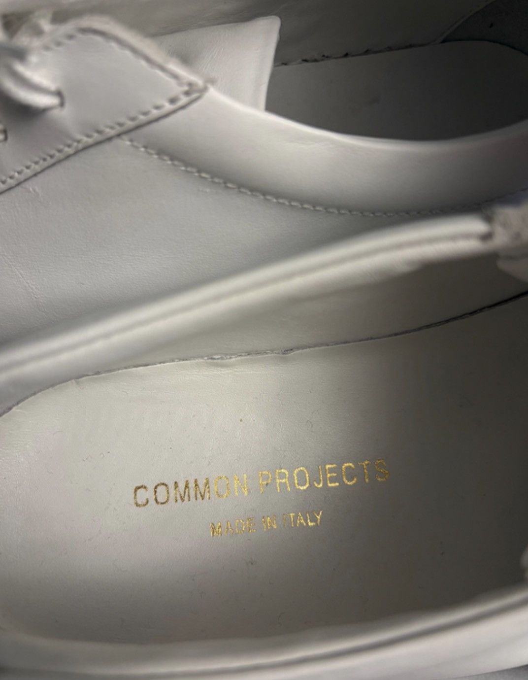 Common Projects Common Projects Achilles Low in white and teal Size US 6.5 / EU 39-40 - 4 Thumbnail