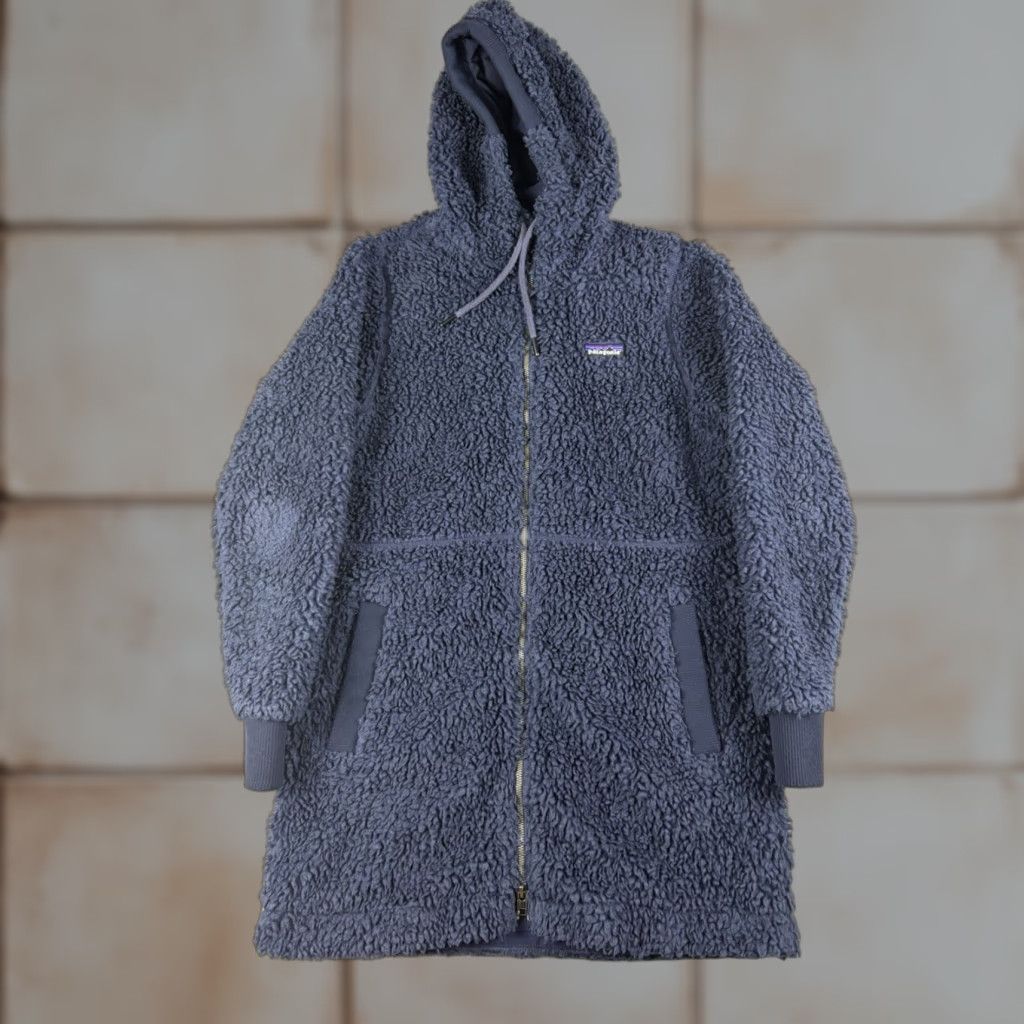 Patagonia Patagonia Jacket Womens Small Blue Parka Full Zip Hooded Fleece Outdoors Shirt? Size S / US 4 / IT 40 - 1 Thumbnail