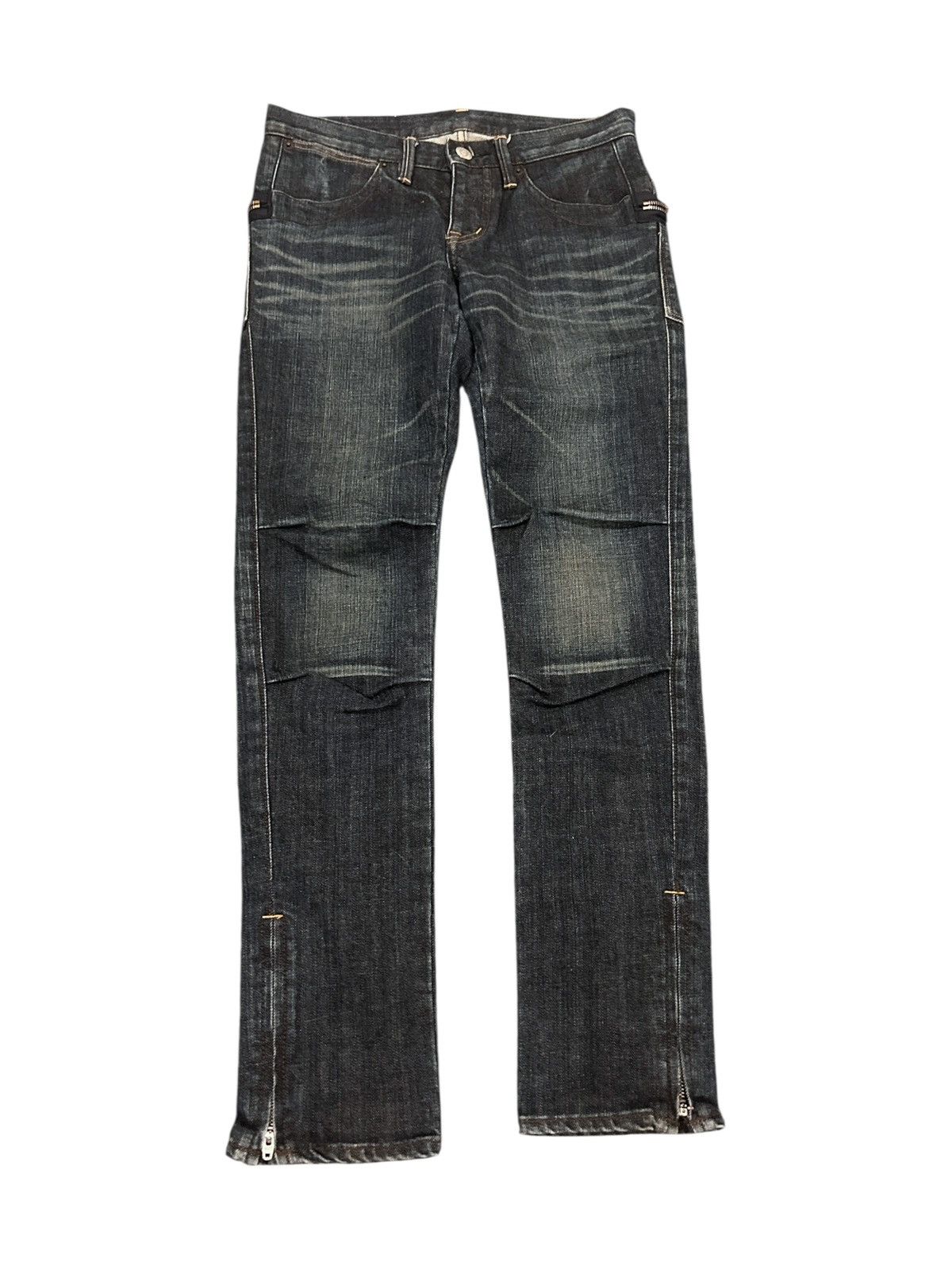 Hysteric Glamour Hysteric Glamour Rare Jeans Straight Leg Crazy Details Size 25" / US 0 / IT 36 - 3 Thumbnail