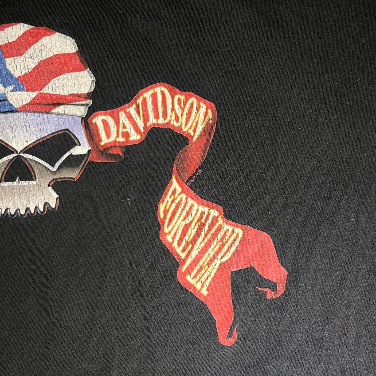 Harley Davidson 🏍️ Harley-Davidson Skull Graphic Tee – XL Size US XL / EU 56 / 4 - 4 Thumbnail
