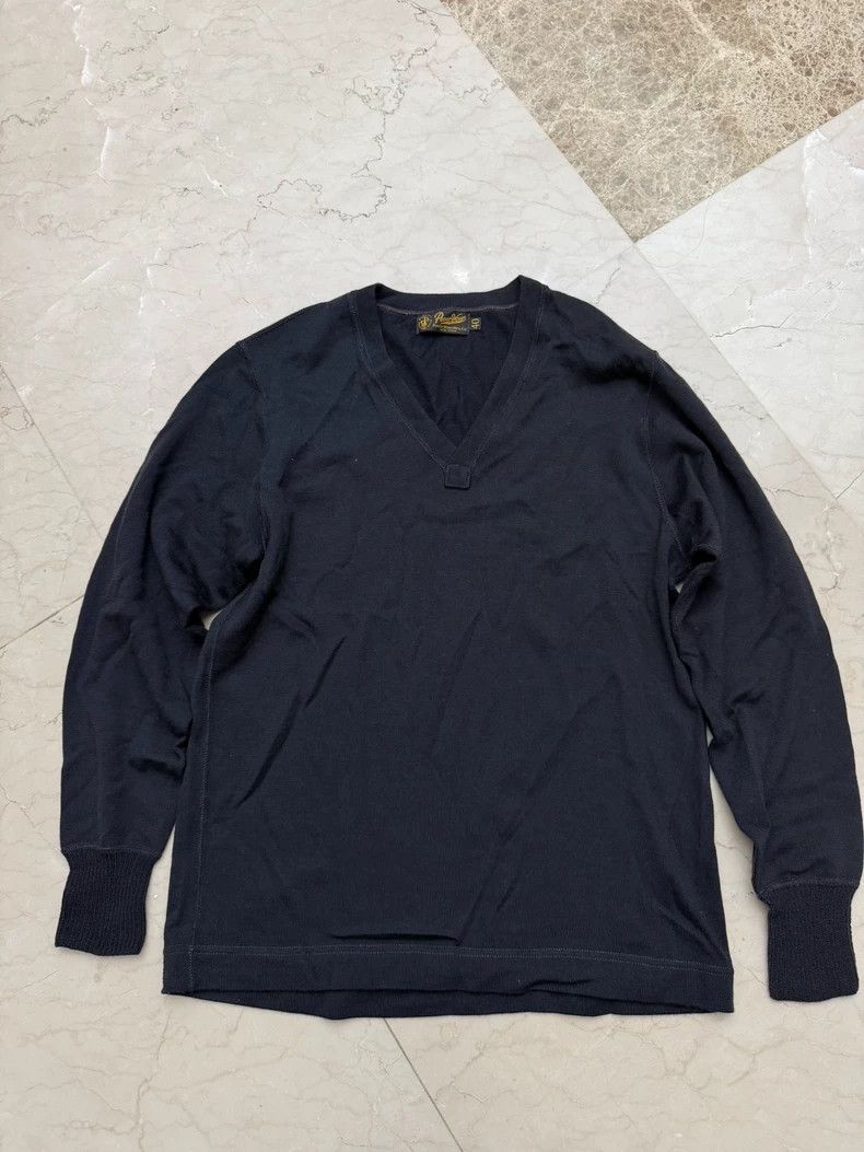Freewheelers Freewheelers V-neck Sweater - dmc Size US S / EU 44-46 / 1 - 1 Thumbnail