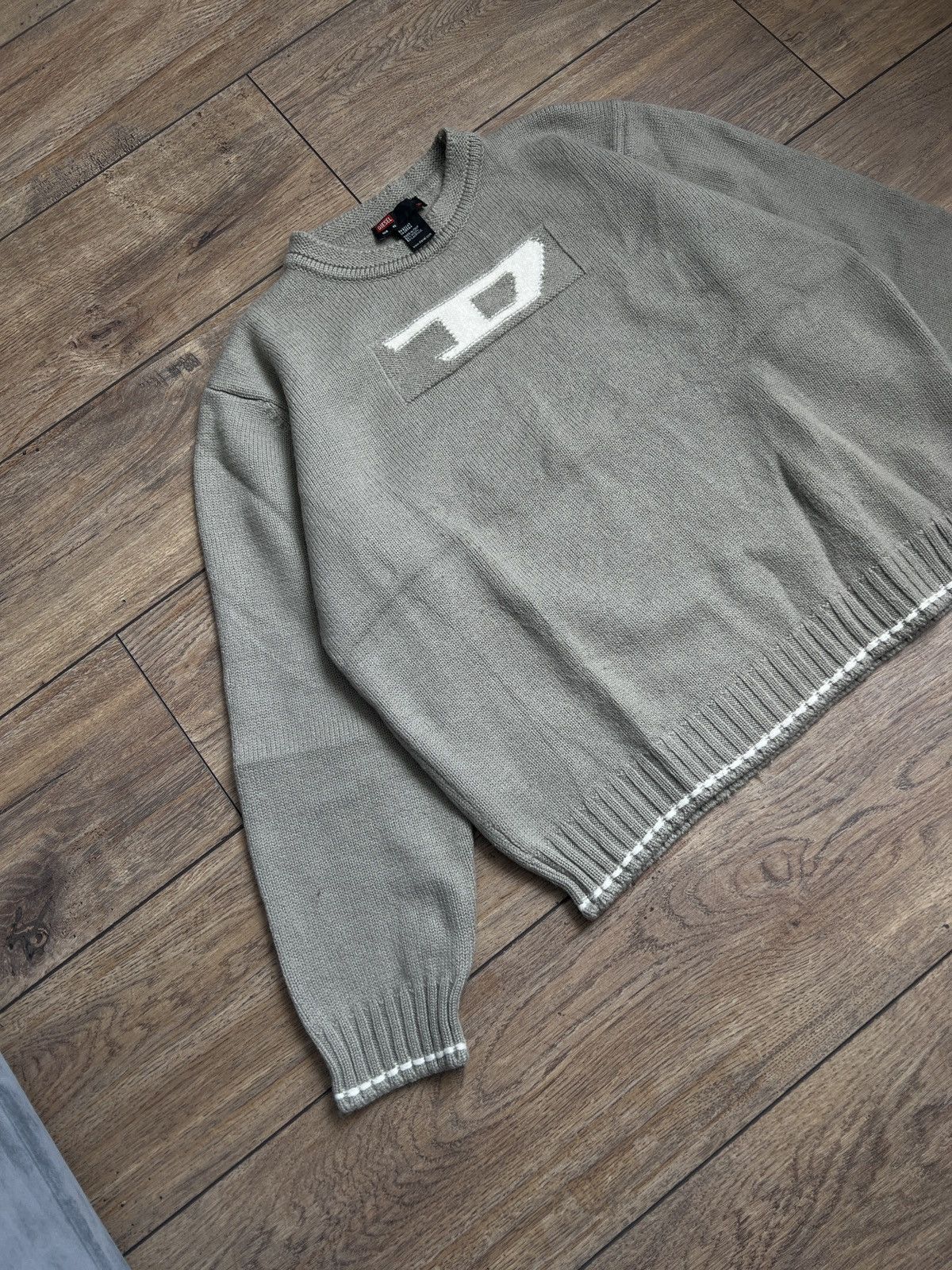 Diesel Diesel Knitted Sweater Vintage Made in Italy Size US L / EU 52-54 / 3 - 3 Thumbnail