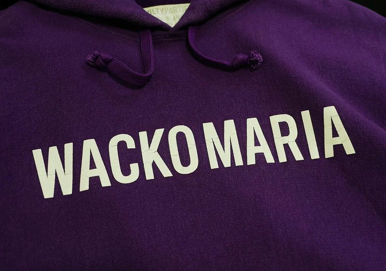 Wacko Maria WACKO MARIA Heavy Cotton Hooded Sweatshirt with Fleece Lin Size US L / EU 52-54 / 3 - 3 Thumbnail
