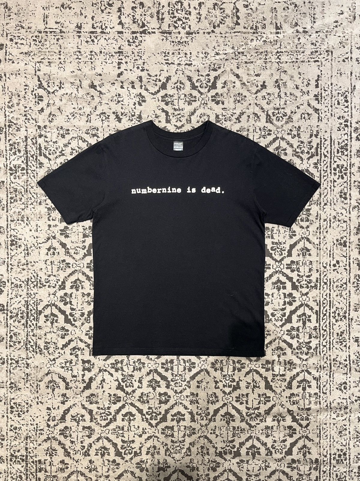 Number (N)ine Number (N)ine My Life Is Almost Finished T Shirt