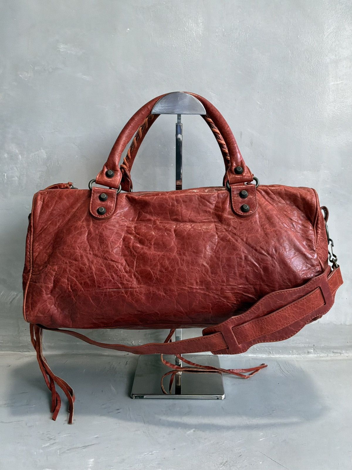 Balenciaga 2000s Balenciaga - City Twiggy - Lambskin Leather Bag Size ONE SIZE - 2 Thumbnail