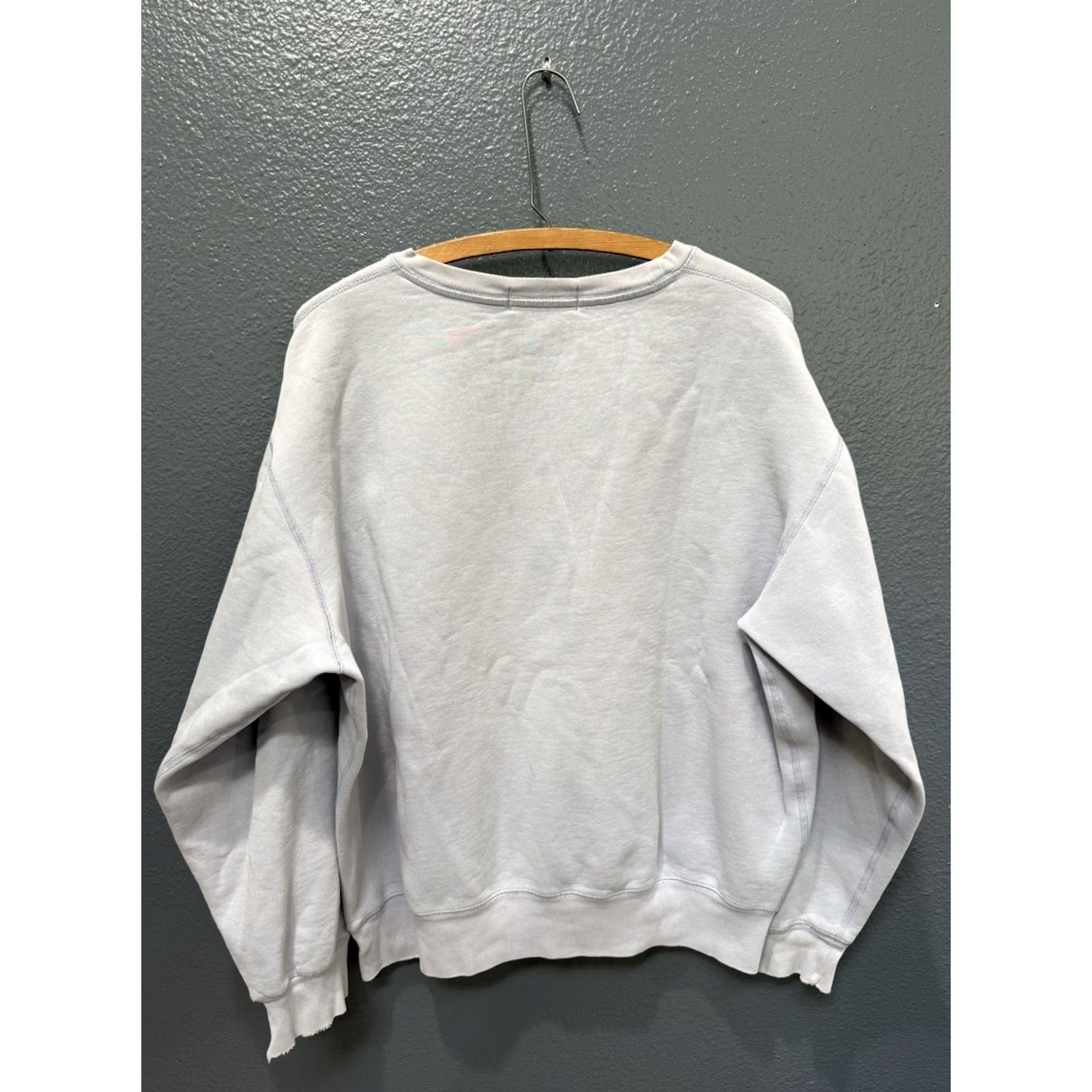 Polo Ralph Lauren VINTAGE Polo Ralph Lauren Sweatshirt Large Pale Blue Cotton Pony 90’s Men’s Size US L / EU 52-54 / 3 - 6 Thumbnail