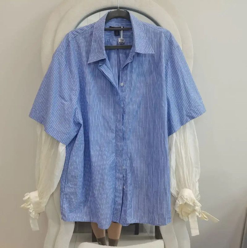 Louis Vuitton LOUIS VUITTON Multicolor Long Sleeve Shirt 0089 Size L / US 10 / IT 46 - 1 Thumbnail