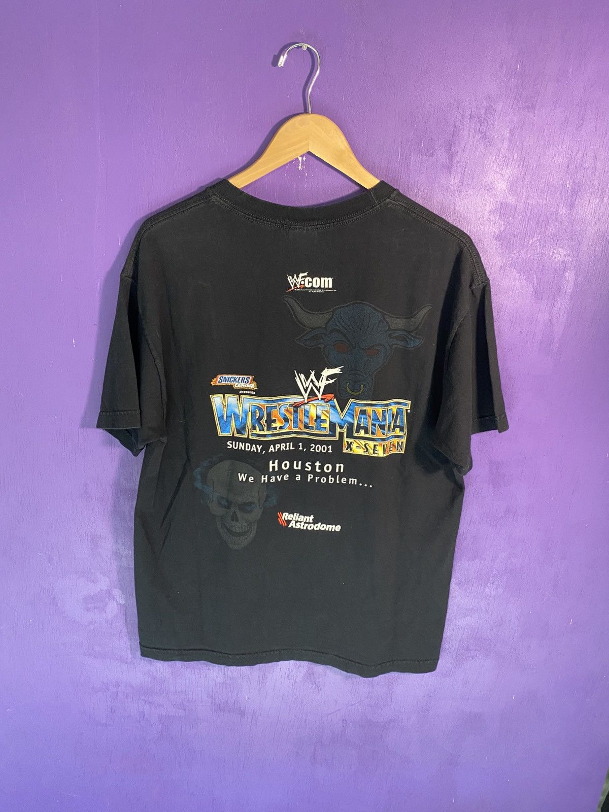 WWF Vintage 2001 WWF Wrestlemania X-Seven t-shirt Size US L / EU 52-54 / 3 - 2 Thumbnail
