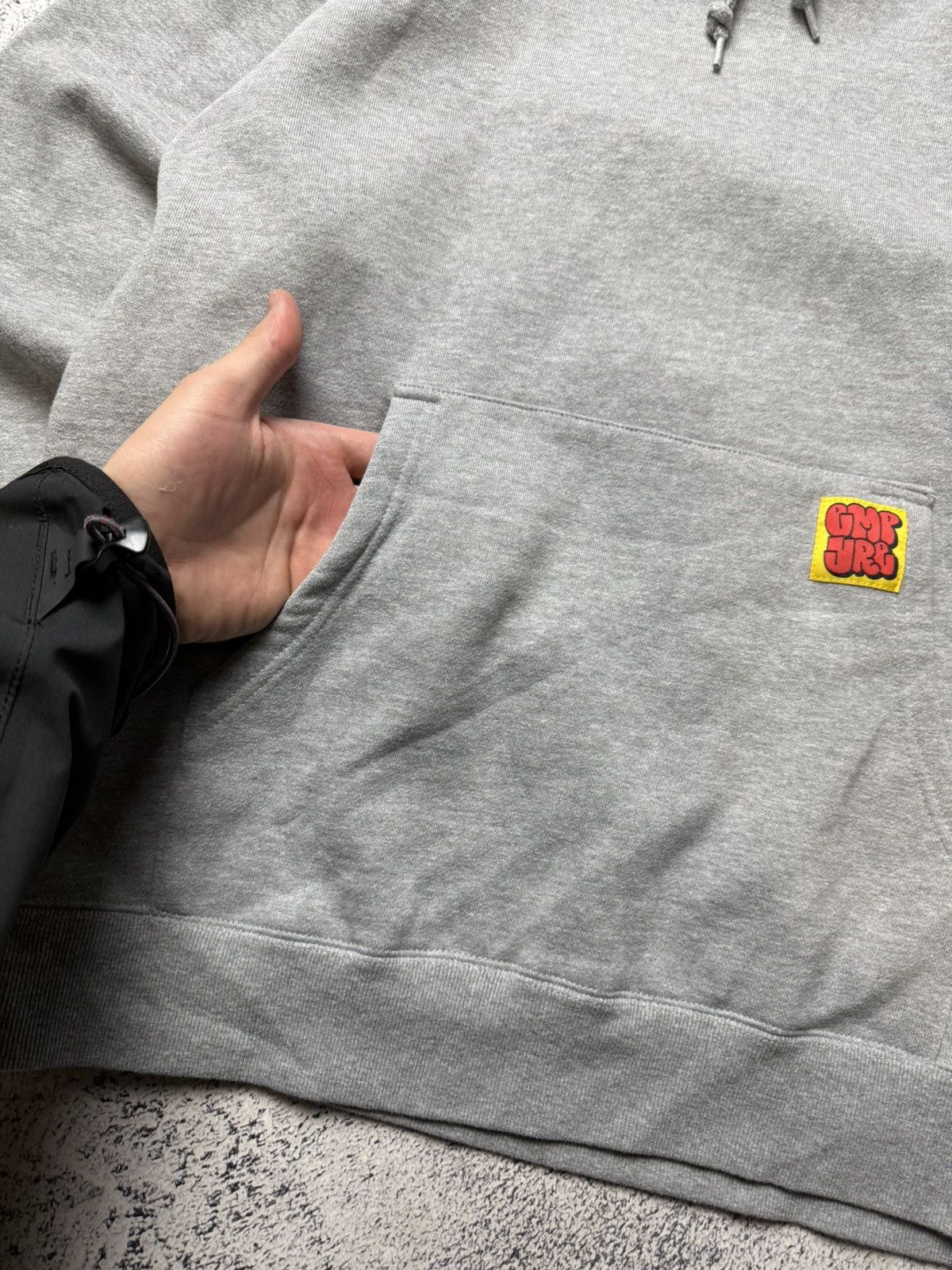 Empyre Empyre Gray Logo Patch Hoodie Size L Size US L / EU 52-54 / 3 - 6 Thumbnail