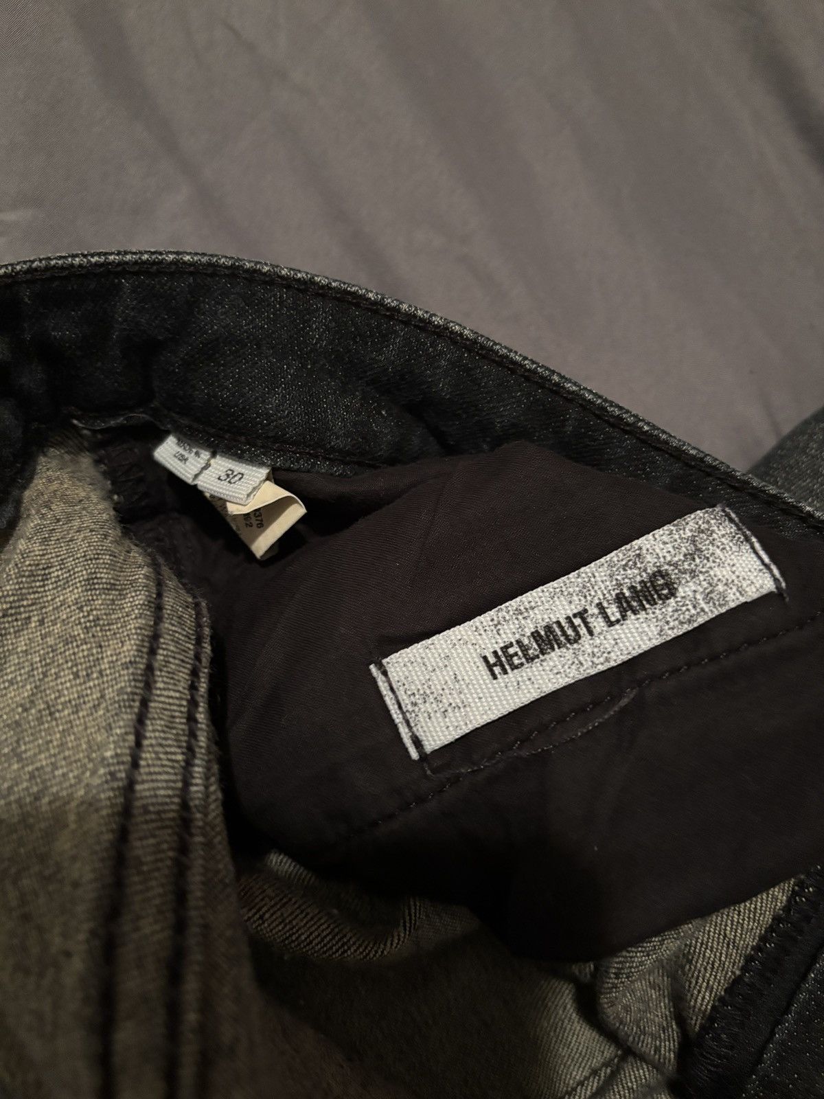 Helmut Lang Dark blue helmut lang jeans Size US 30 / EU 46 - 3 Thumbnail