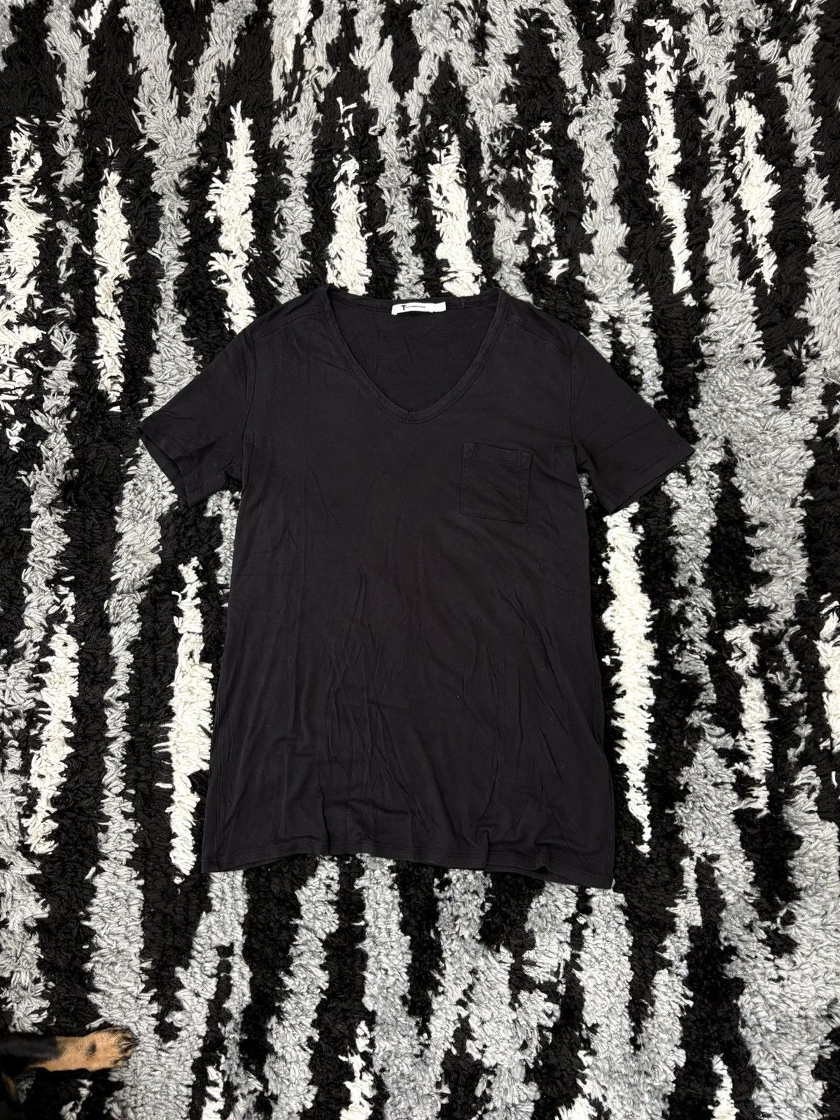 Alexander Wang Alexander Wang 100% rayon flowy t-shirt long slim Size US S / EU 44-46 / 1 - 1 Thumbnail