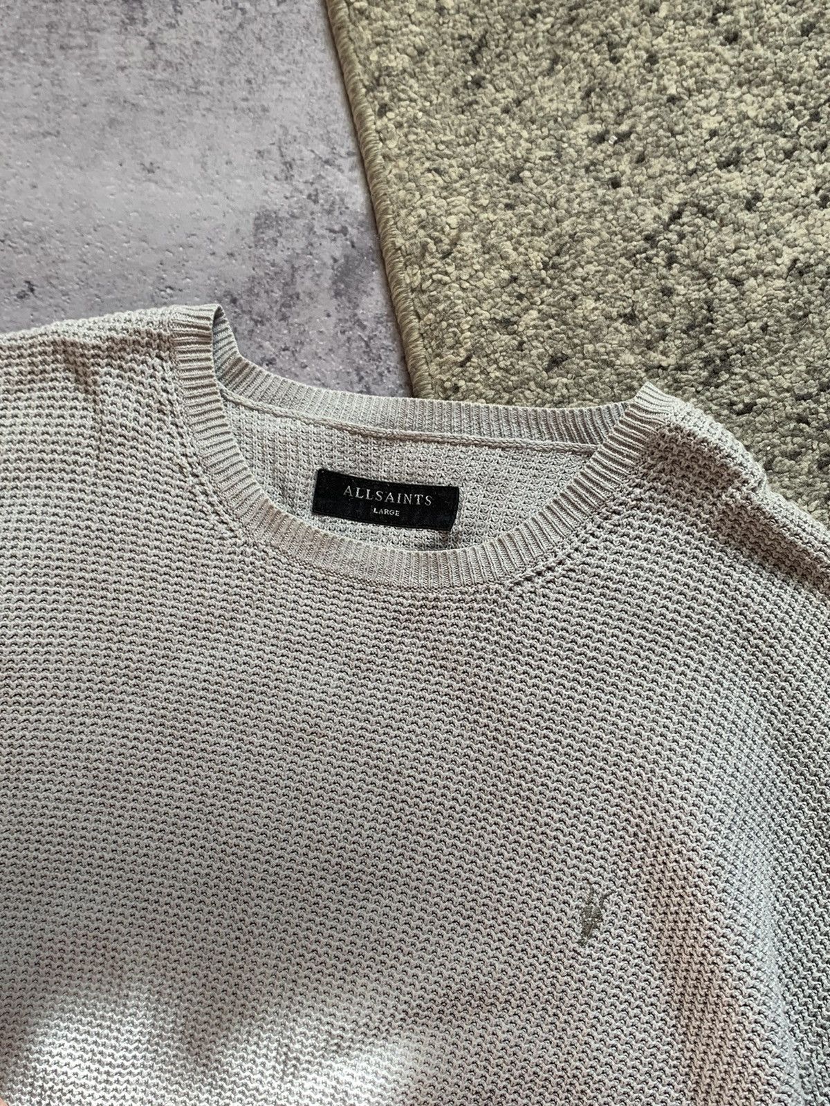 Allsaints Allsaints Trias Crewneck Sweater Avant-Garde Size US L / EU 52-54 / 3 - 3 Thumbnail