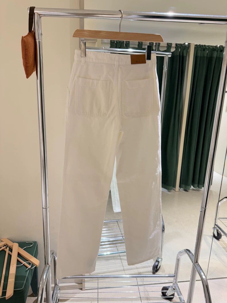 Loro Piana LORO PIANA White high waist jeans for ladies Size 27" / US 4 / IT 40 - 4 Thumbnail