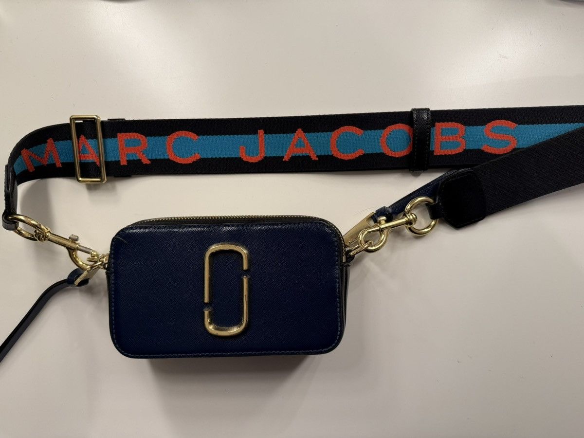 Marc Jacobs Marc Jacobs blue leather handbag Size ONE SIZE - 1 Thumbnail